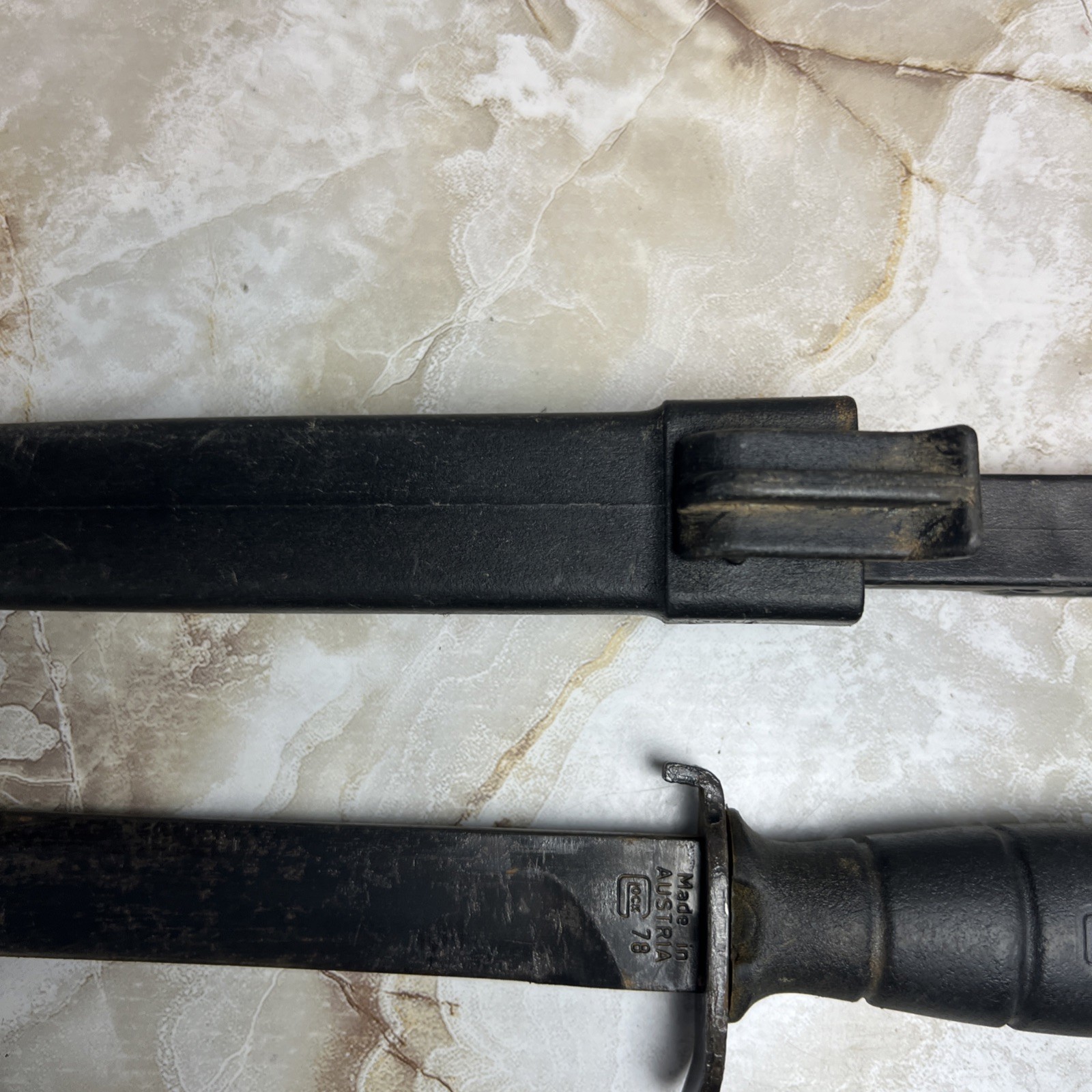 GLOCK 78 Field Combat Survival Knife Made In Austria w/ Sheath Pre-owned