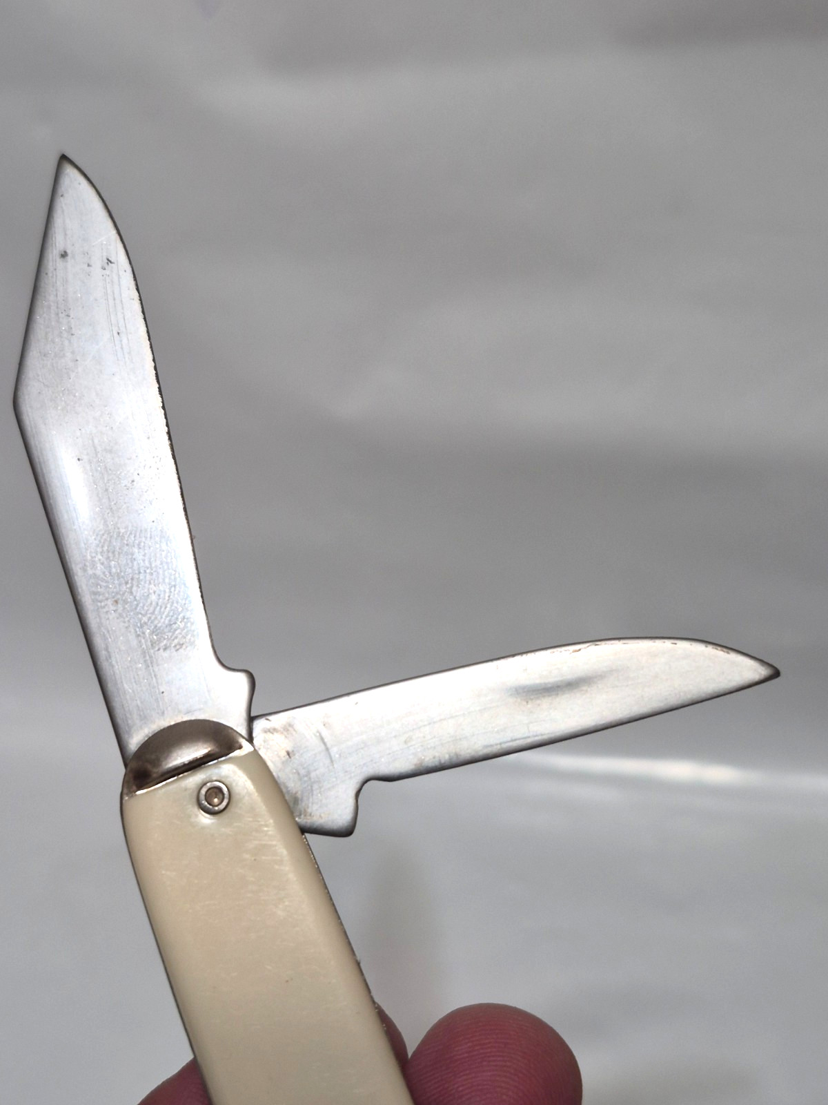 B & O R.R. Railroad USA Branded 2 Blade Novelty Pocket Knife