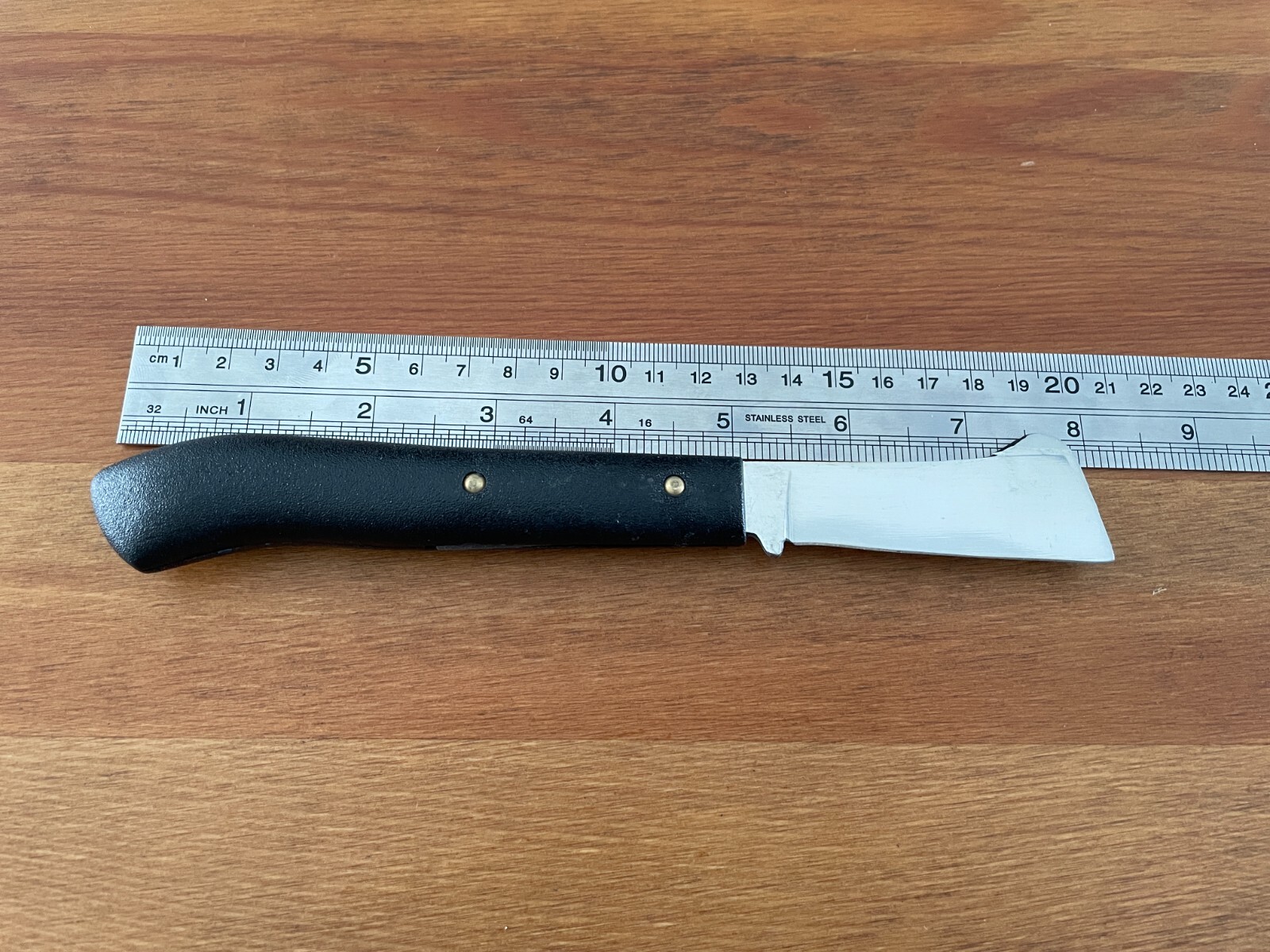 2.8″ Stainless Steel Grafting Field Knife Fixed Blade Plastic Handle From Spain