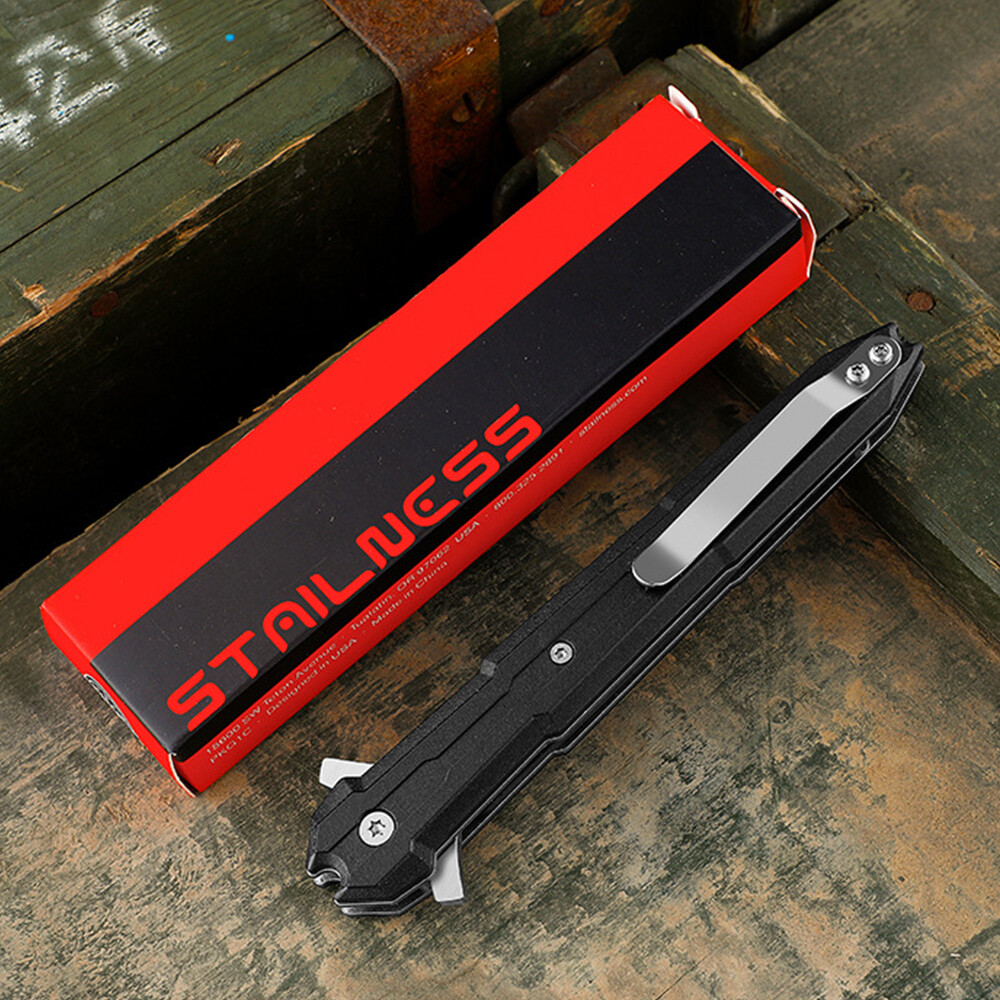 Spring Assisted Folding Knife Tactical Survival Hunting Camping Military Knives