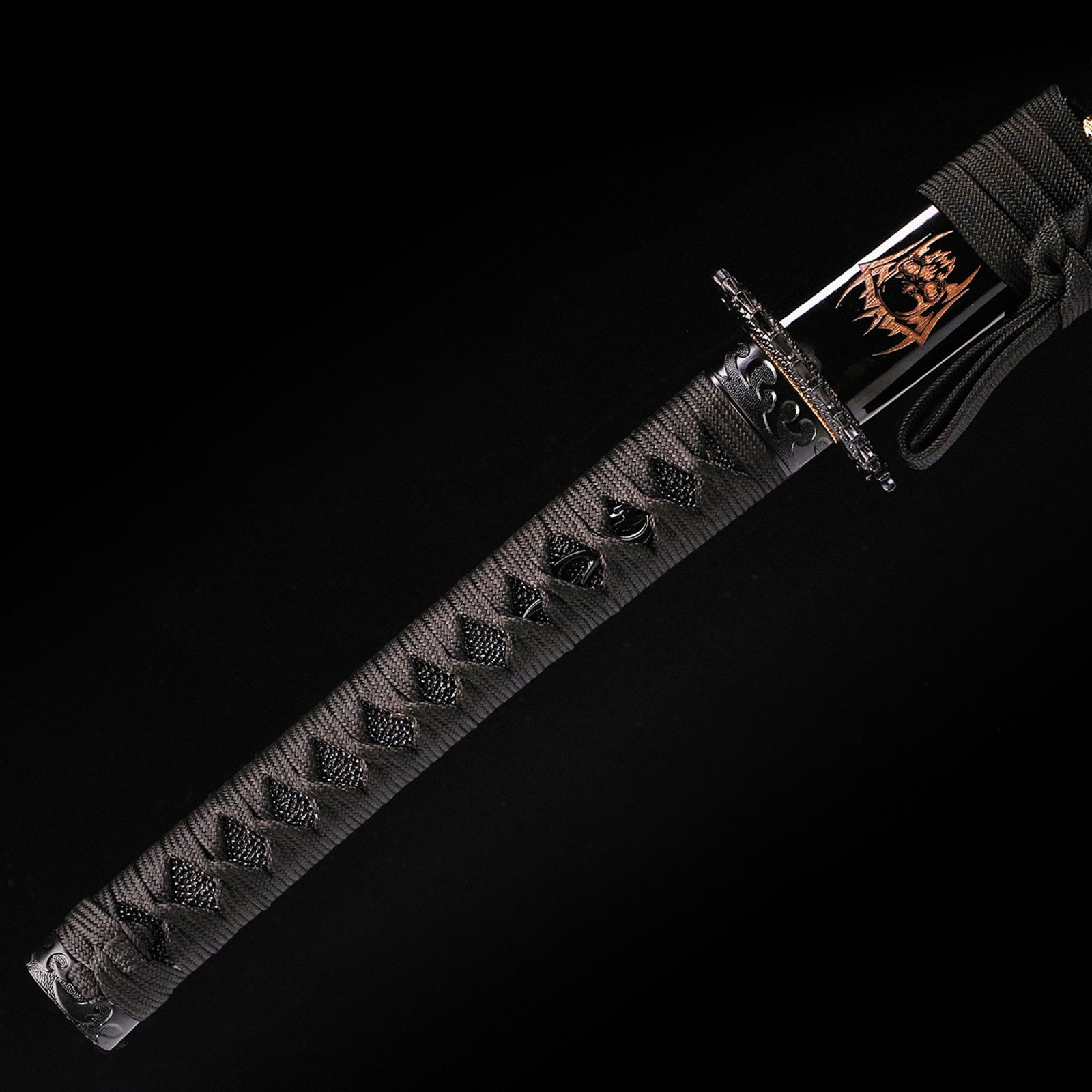 Handmade Japanese Katana Sword 1060 High Carbon Steel Samurai Swords Full Tang