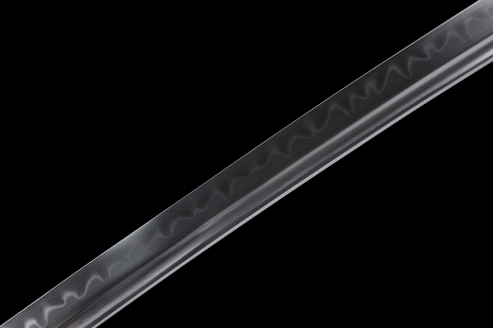 Katana Japanese Samurai Sharp Functional Sword Clay Tempered Folded T10 Steel