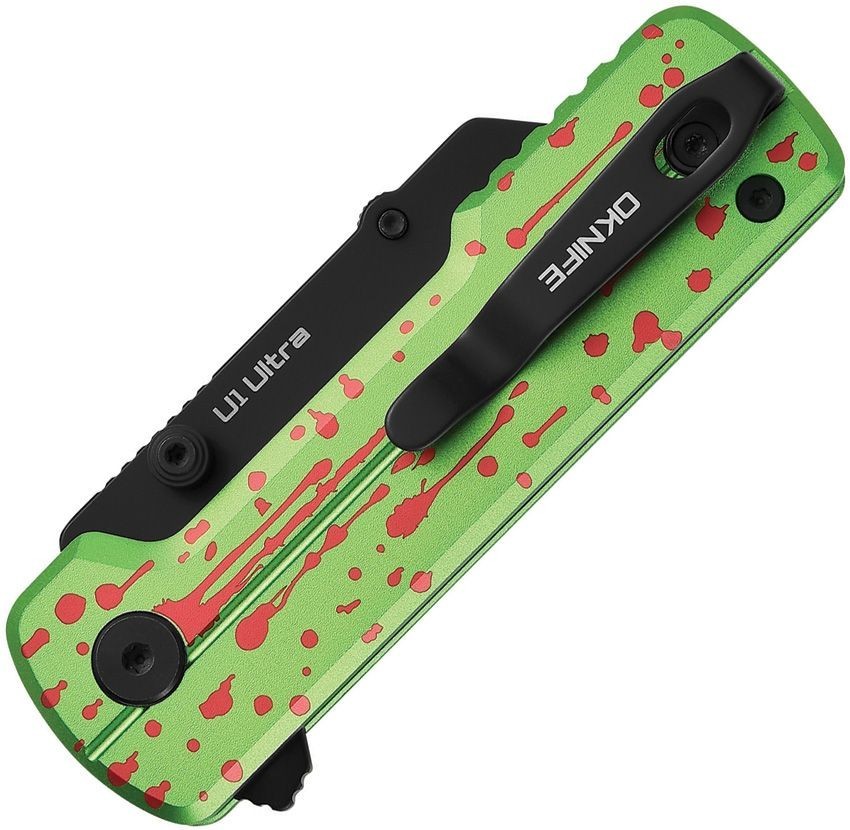 Oknife Otacle U1 Zombie Folding Knife 2.38″ Ceramic Blade Super Aluminum Handle