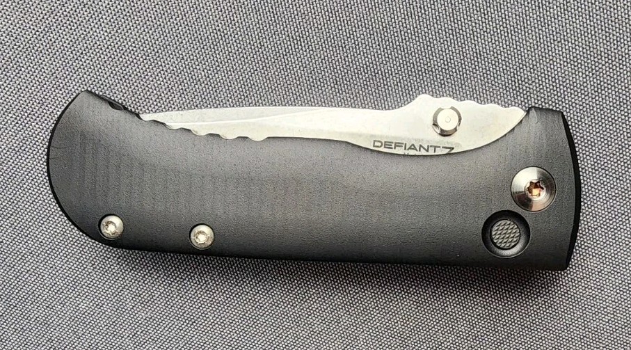 NEW! Defiant 7 / Les George – Talos – Manual Button Lock & MagnaCut Blade 🌟