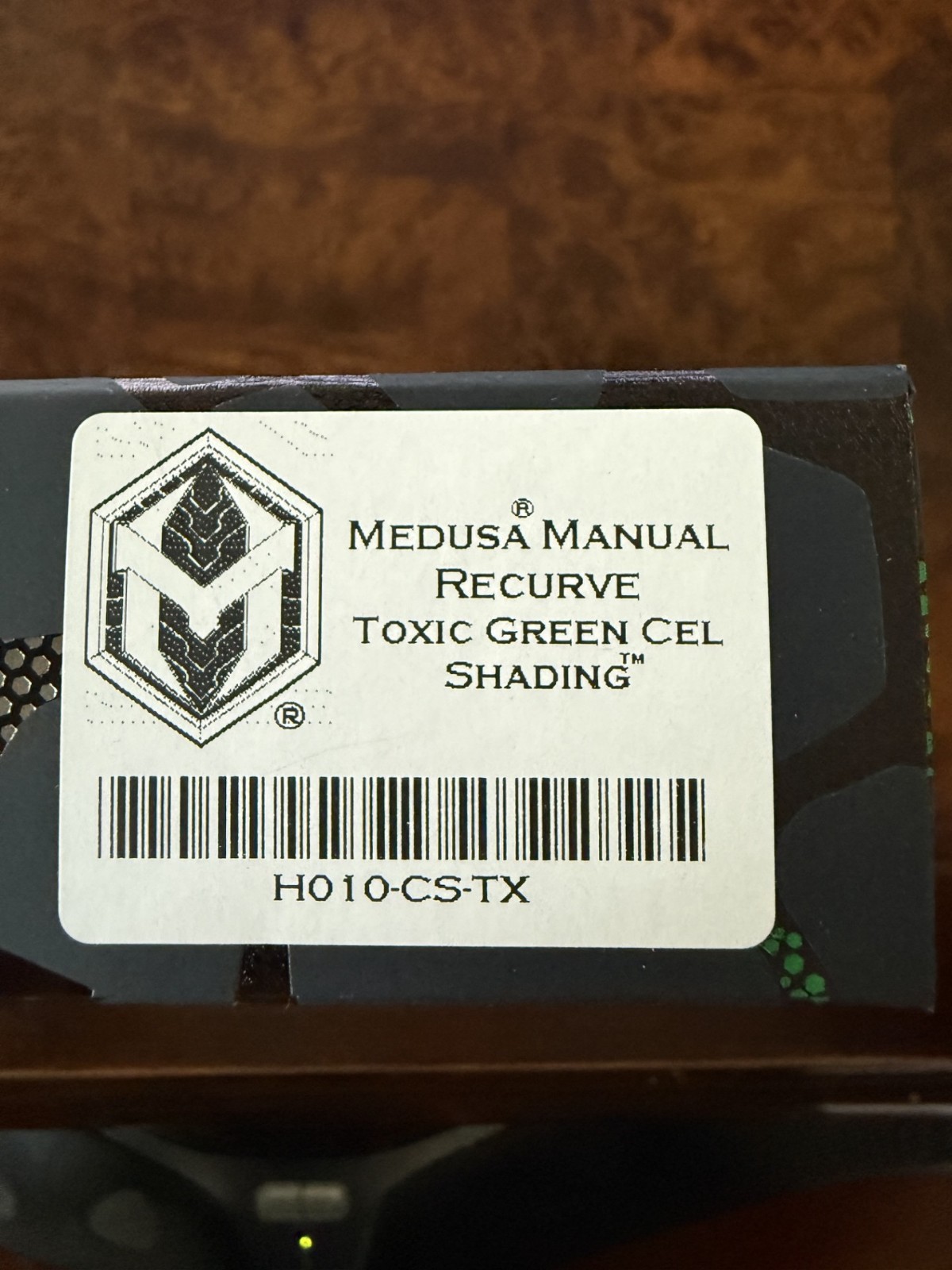 Heretic Knives Medusa Manual Recurve Toxic Green Cel Shading H010-CS-TX