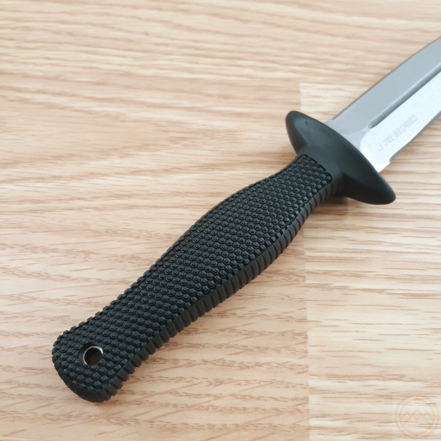 Cold Steel Counter Tac I Knife 5″ Double Edge AUS8A Steel Blade Kray-Ex Handle