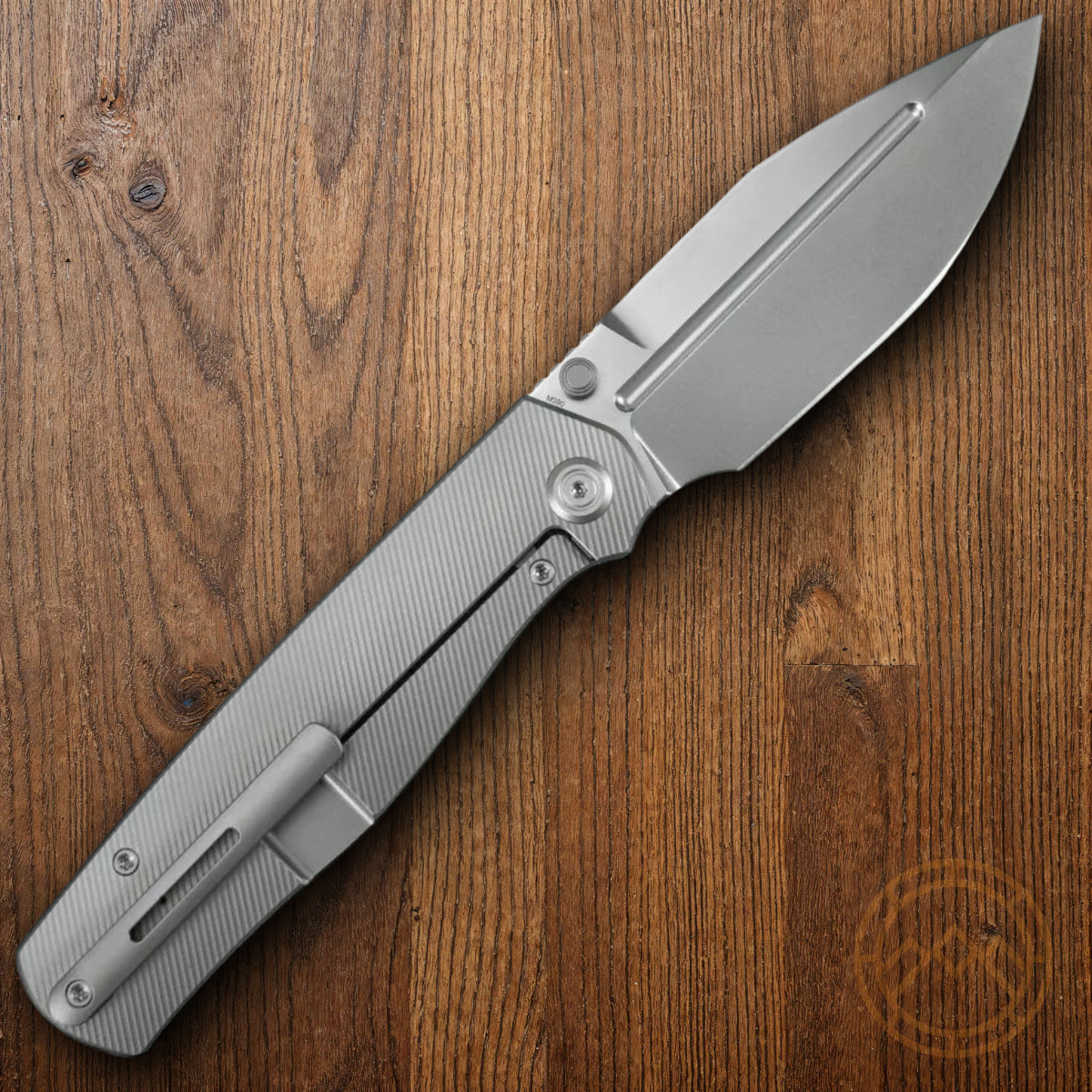 KB Knives Albatross Folding Knife 3.75″ Bohler M390 Steel Blade Titanium Handle