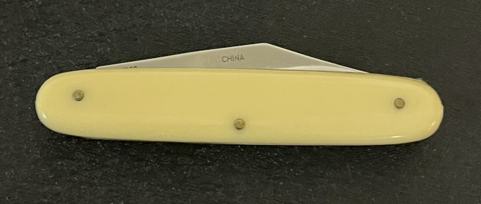 VINTAGE FROST CUTLERY AMERICAN LAWMAN «Let None Live In Fear» POCKET KNIFE