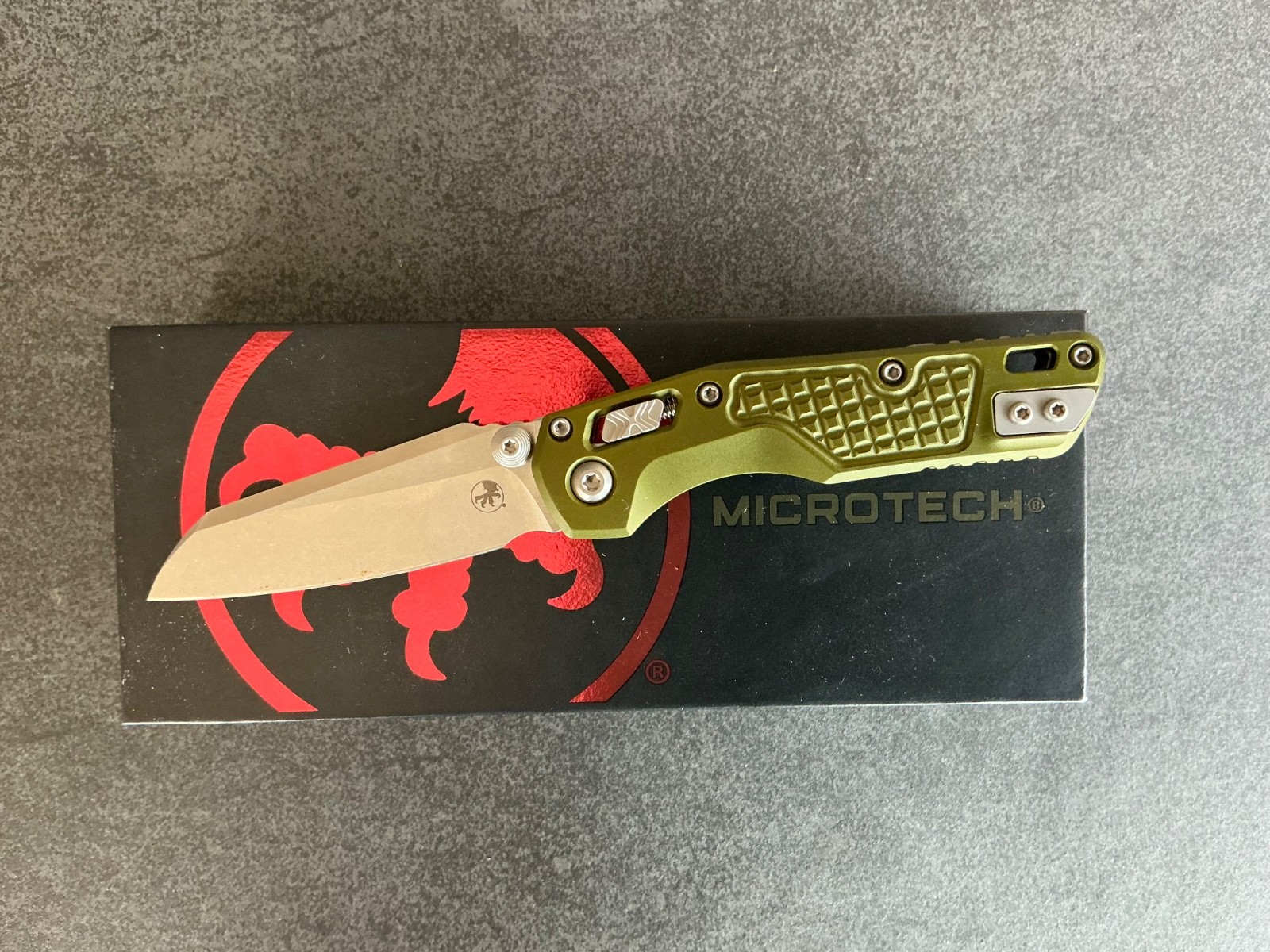 Microtech MSI Mini S/E Frag OD Green Ram-Lok Manual
