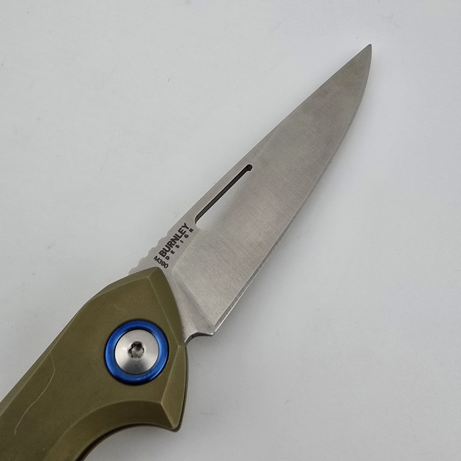 MKM Cellina Folding Knife Drop Point M390 Bronze Titanium Slip Joint MY02-TBR