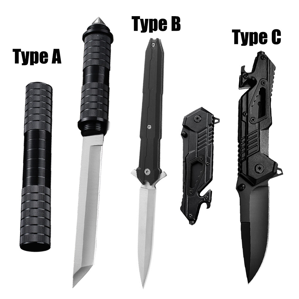 Military Tactical Survival Hunting Combat Fixed Blade Pocket Knife Camp Knives