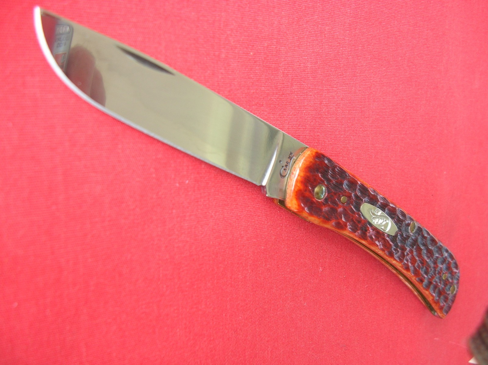 CASE XX SODBUSTER JR. CHESTNUT JIG BONE HANDLES 2018 KNIFE 1