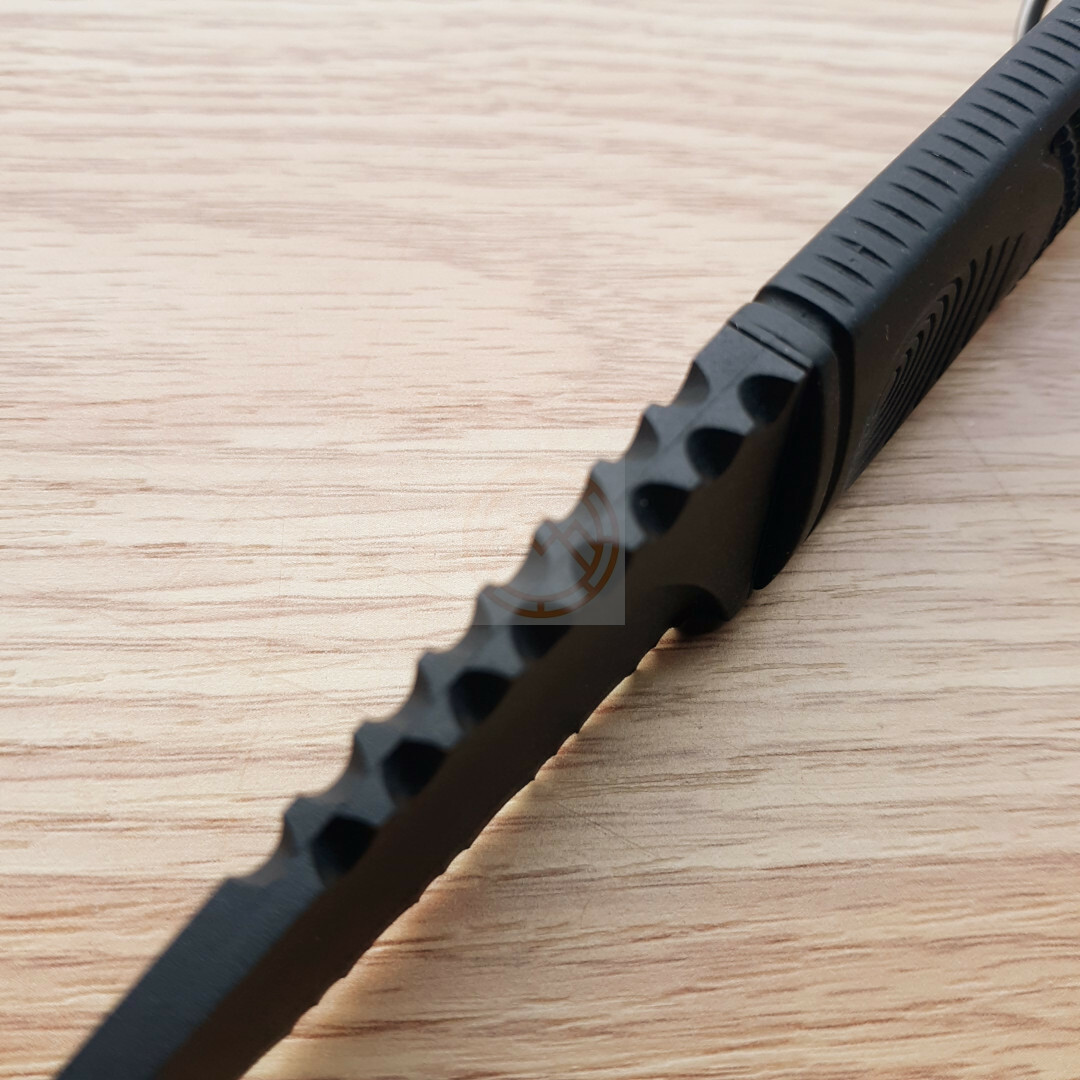 Cold Steel FGX Skean Training Fixed Knife 4″ Black Grivory Blade Rubber Handle