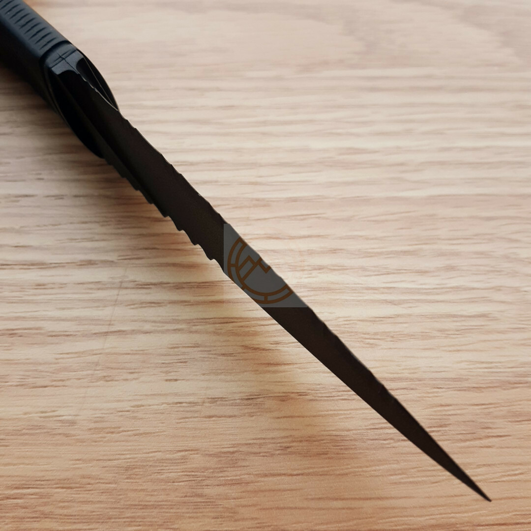 Cold Steel FGX Skean Training Fixed Knife 4″ Black Grivory Blade Rubber Handle