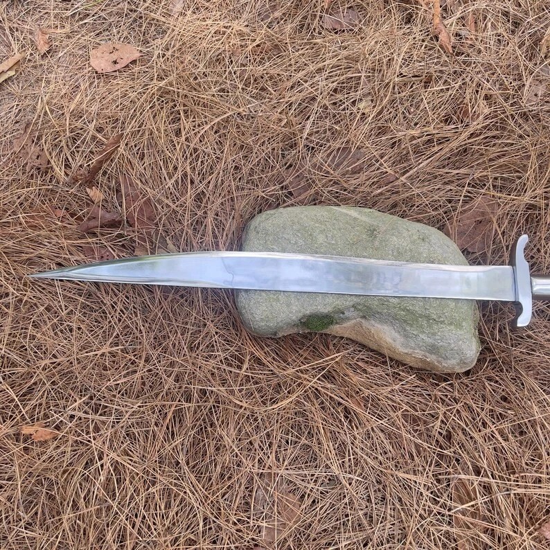 Custom Handmade Carbon Steel Blade Survival Viking Sword | Hunting Sword Camping