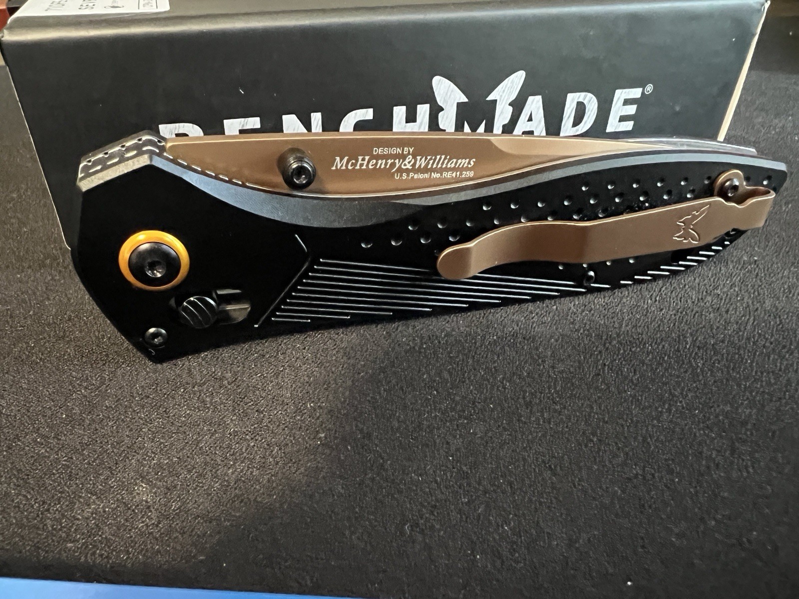 Benchmade 710FE-2401 SEVEN TEN Limited Edition MagnaCut FDE 710 Knife NIB