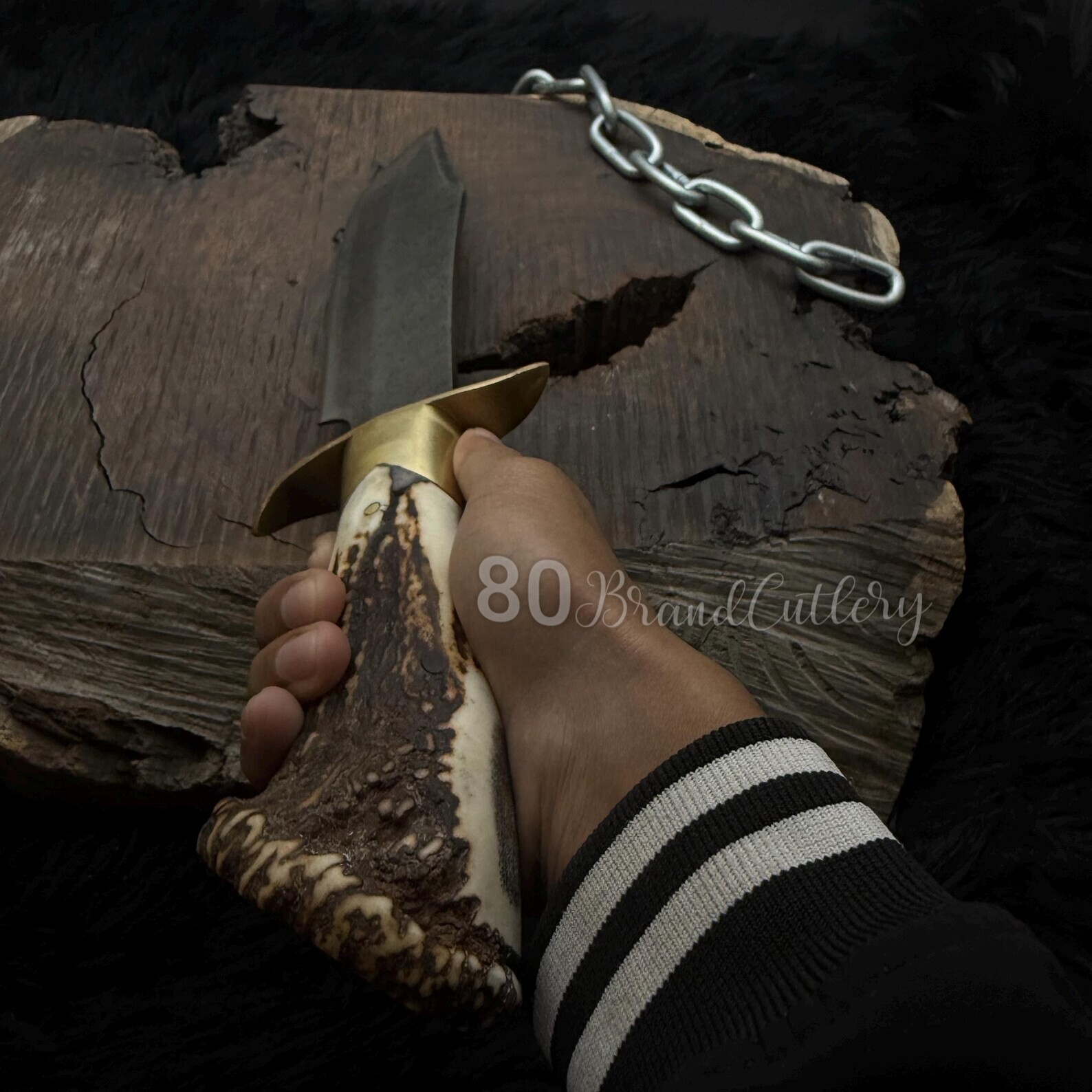Handmade Inglourious Basterds Aged Replica Bowie Knife Aldo Raine Knife