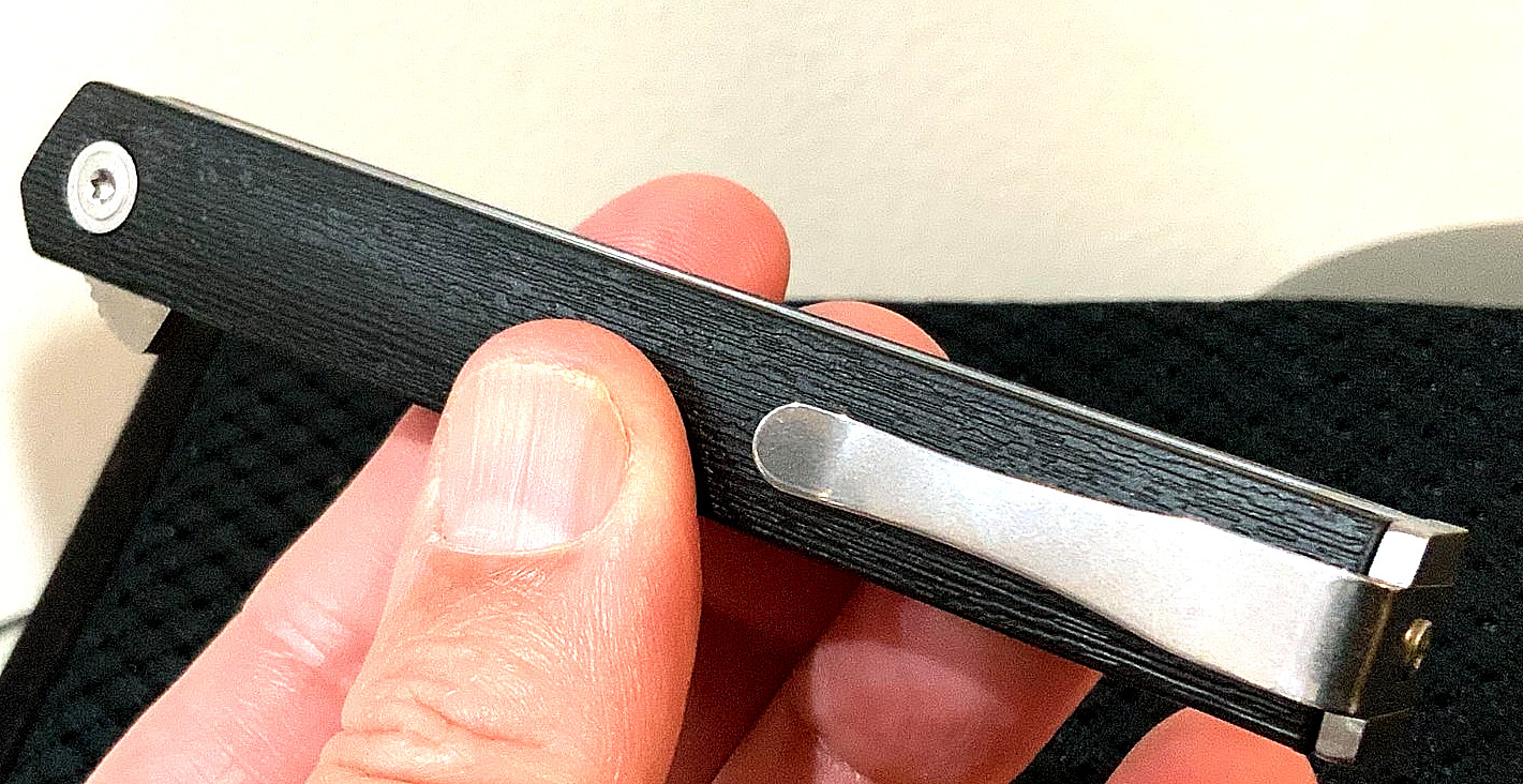 CEO 7097 Quick Flick Folding Pocket Knife (Silver Blade)