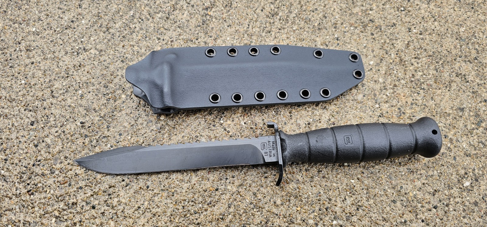 GLOCK «FM 78, FM 81» kydex sheath, PANCAKE style Sheath (BK)