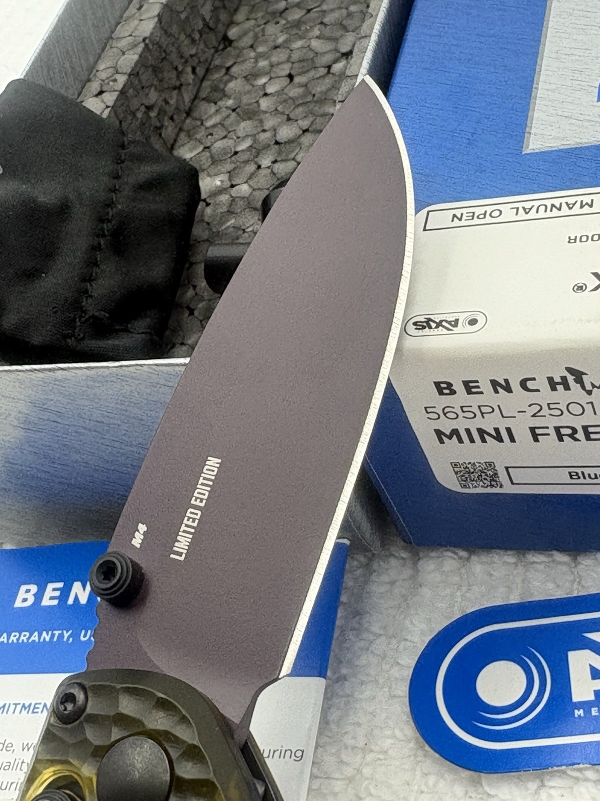 Benchmade 565PL-2501 Ltd Ed 2025 Shot Show Special Mini Freek NIB Made USA