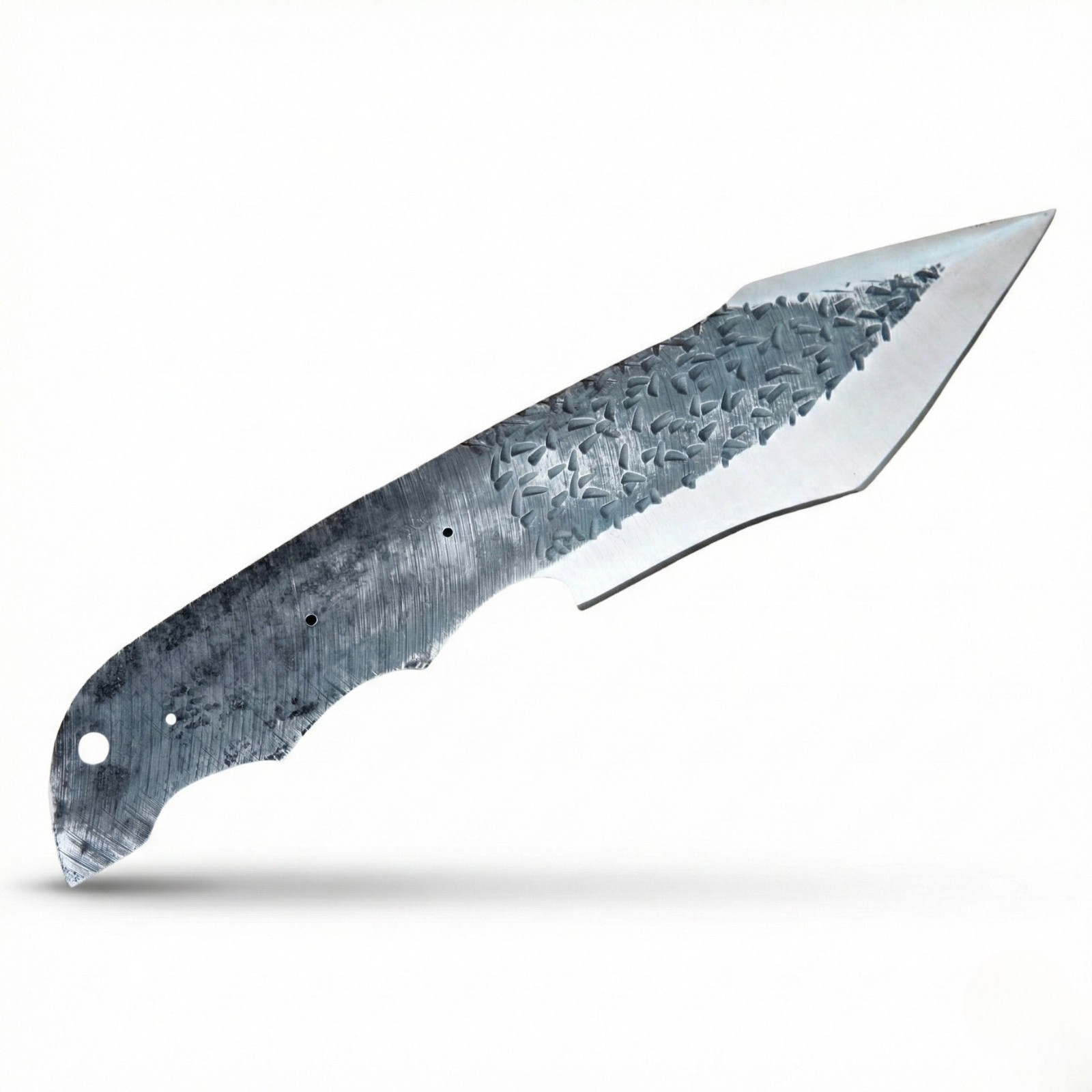 Knife Making Blank High Carbon Steel Full Tang DIY Skinner Blade (No Sheath)
