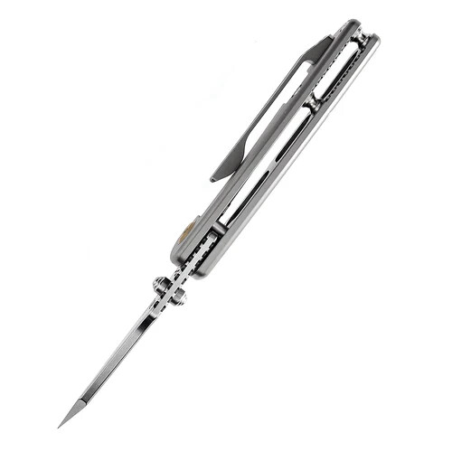 Kansept Knives Little Main Folding Knife 2.25″ CPM-S35VN Steel Blade Titanium