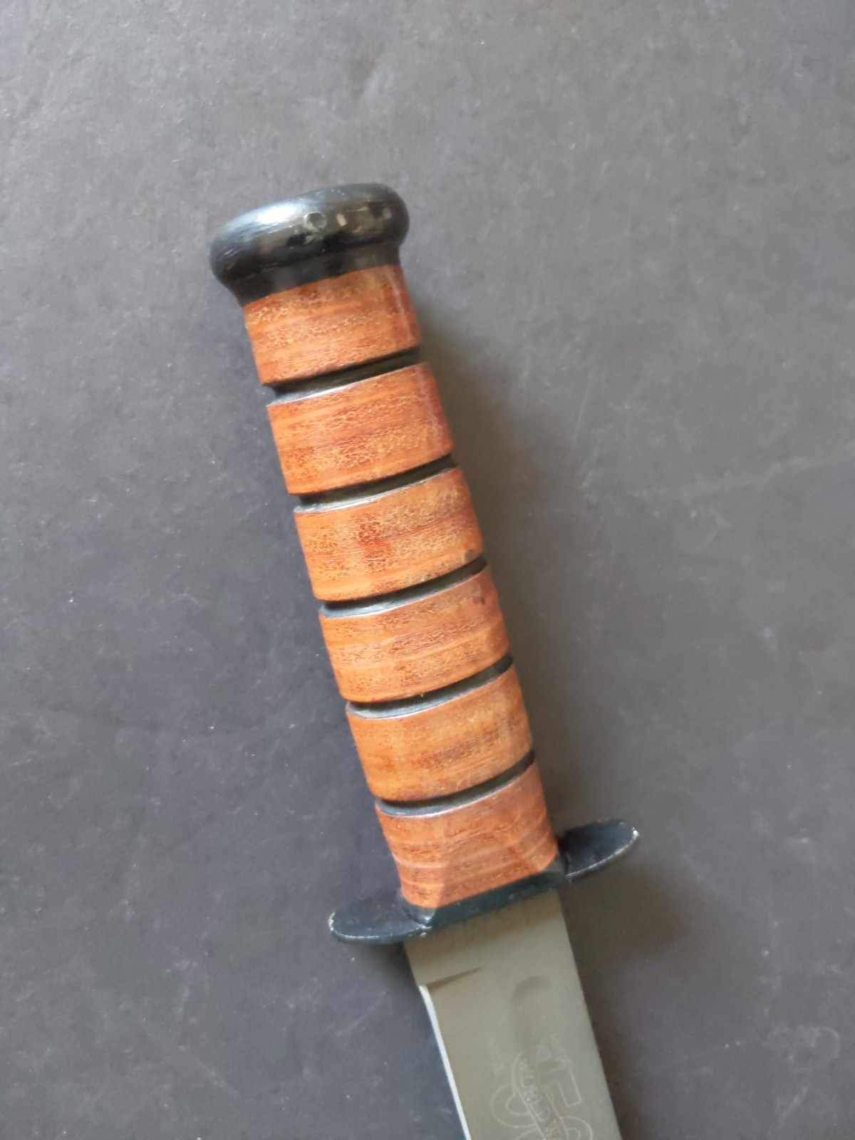 USMC KA-BAR 1217 World War II 50 Fiftieth Anniversary Edition Fighting Knife USA