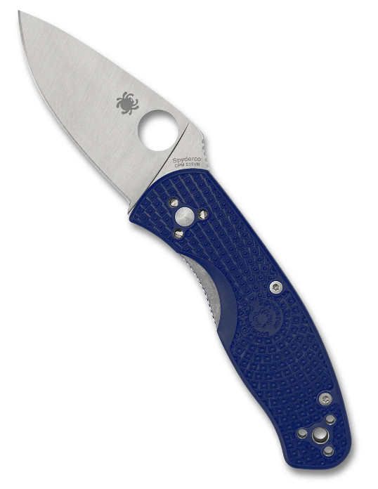 Spyderco Persistence Folding Knife 2.75″ CPM-S35VN Steel Blade Blue FRN Handle