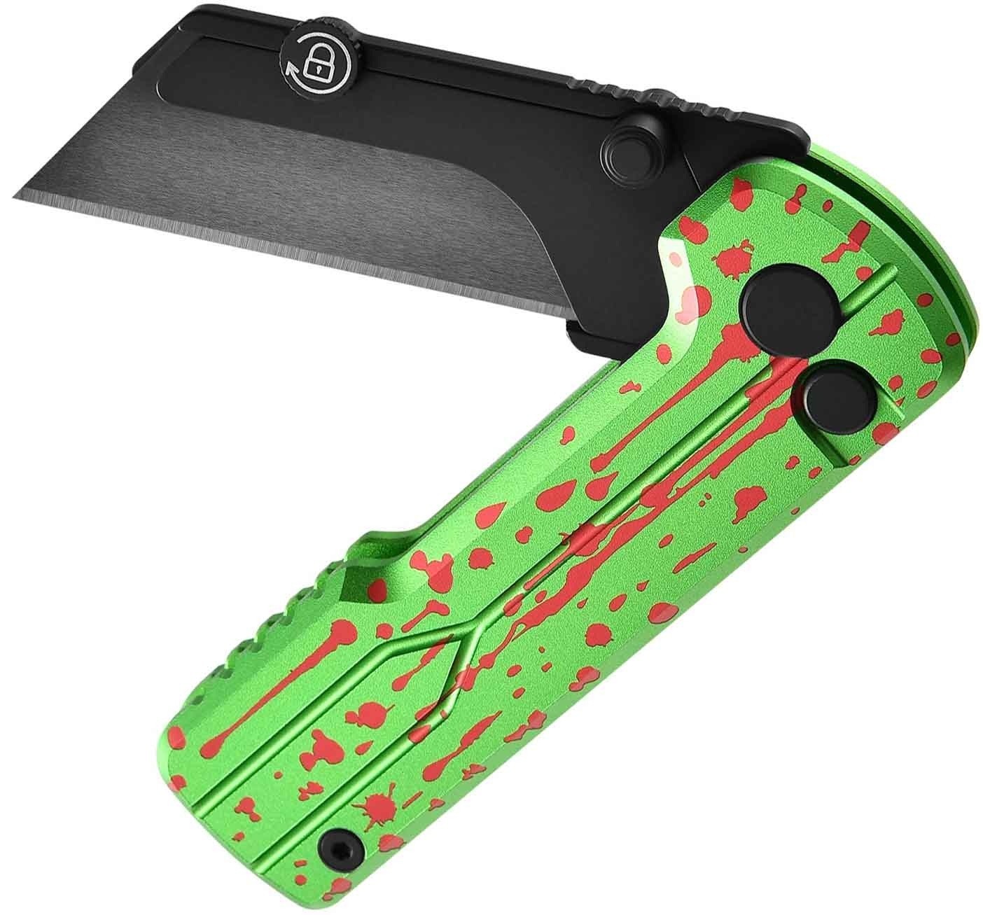 Oknife Otacle U1 Zombie Folding Knife 2.38″ Ceramic Blade Super Aluminum Handle