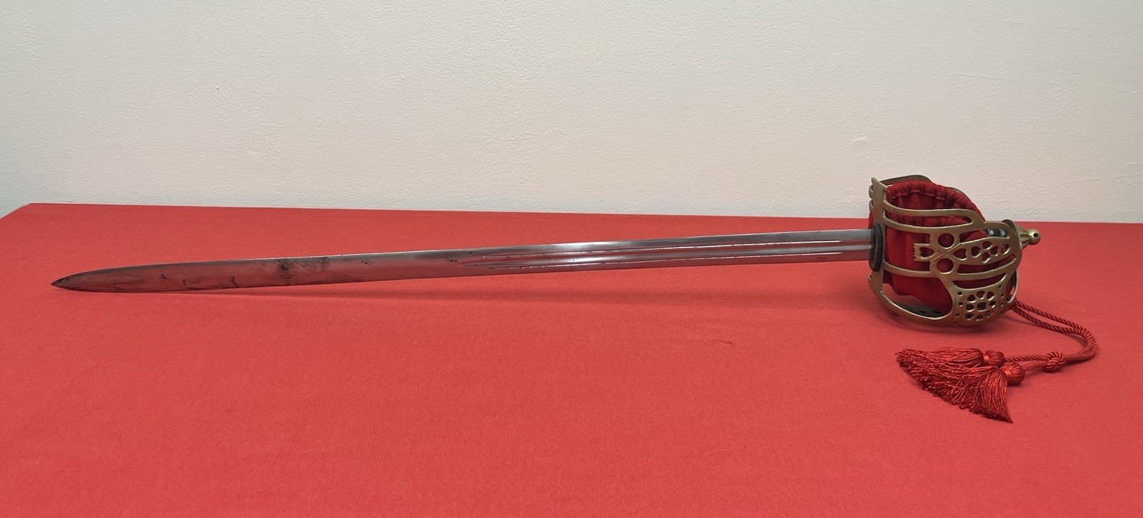 P1828 Scottish Basket-Hilted Claymore Broadsword (High-Grade) Reproduction