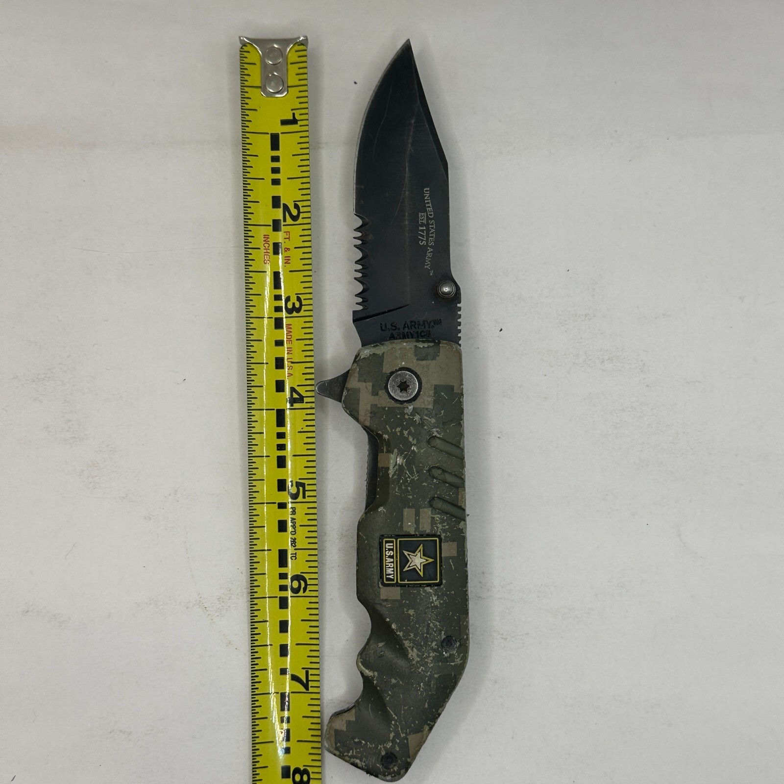 United States Army EST 1775 Survivng Tactical KNIFE🔔