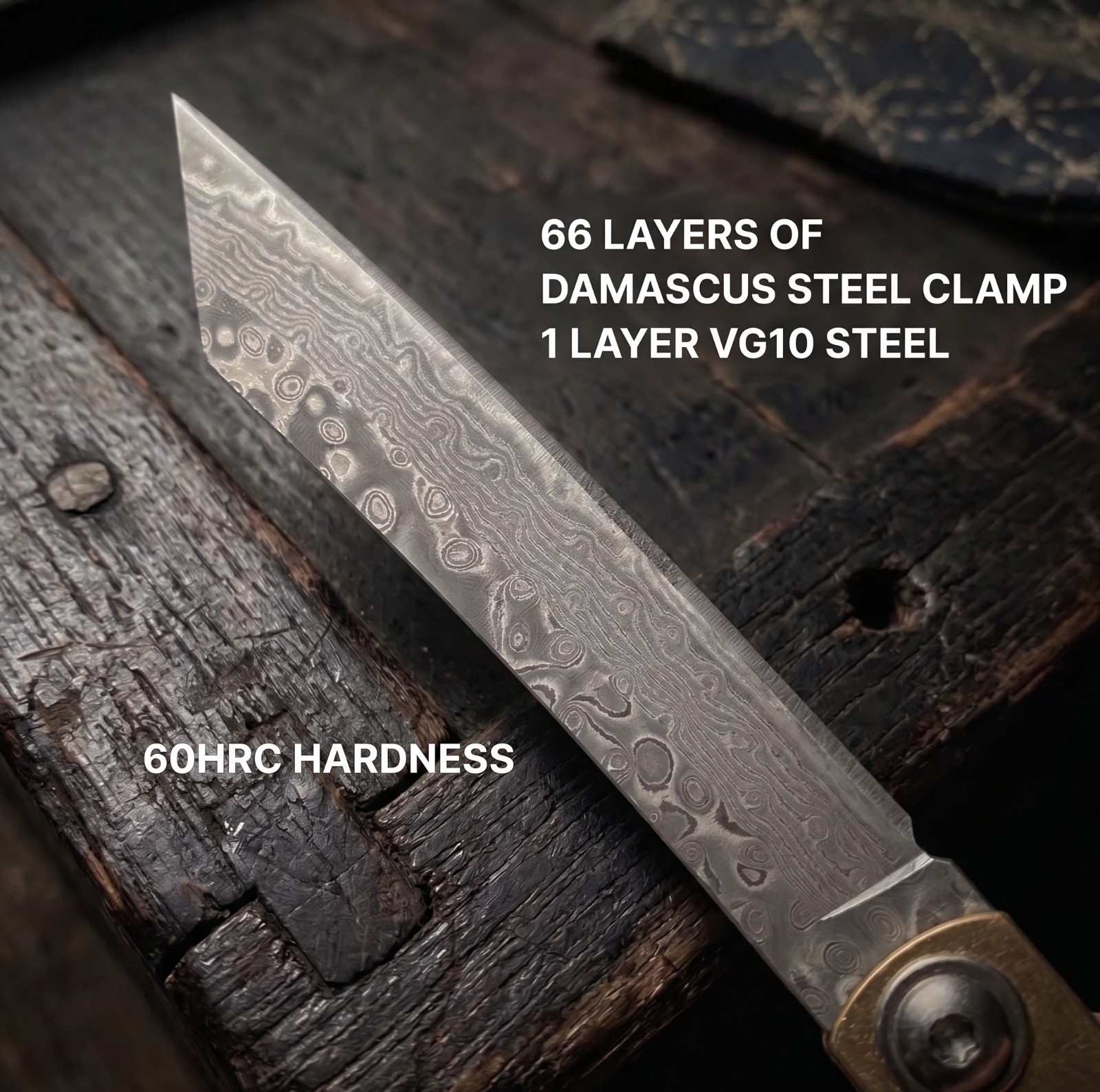 Japanese Damascus Higo No Kami