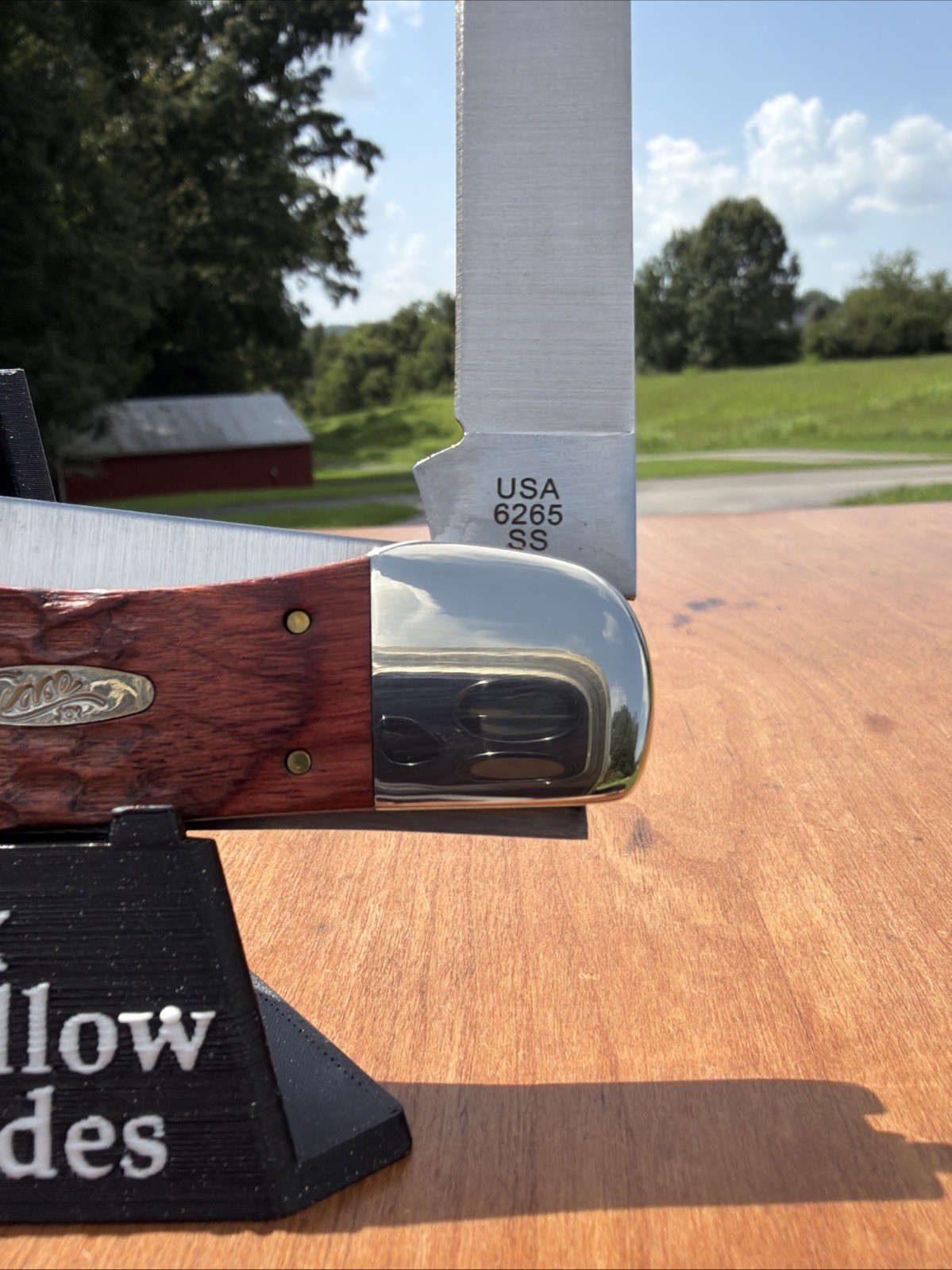 Case XX 2025 Rosewood Standard Jig 6265 SS Folding Hunter With Sheath