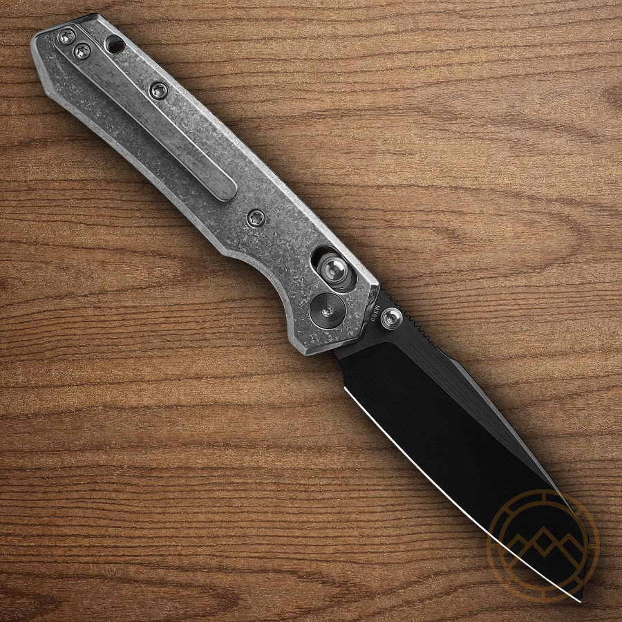 Miguron Knives Vatso Folding Knife 3″ Bohler M390 Steel Blade Titanium Handle