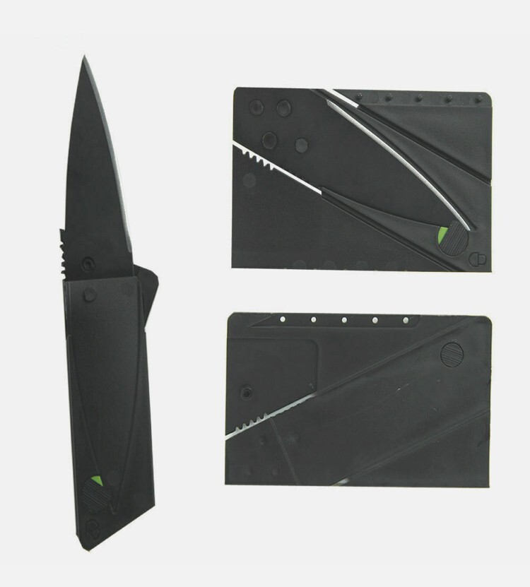 NightHawk Credit Card Folding Knife Wallet Sharp Thin Camp Hunting USA SELLER!!