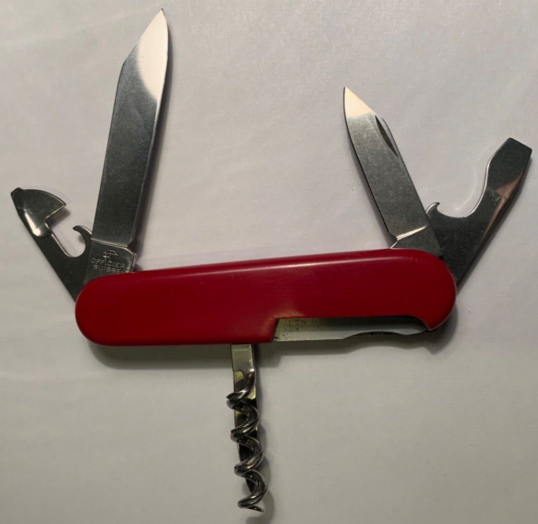 Vintage Victorinox Knife with double Clip Point Blades *NONE ON EBAY LIKE THIS*