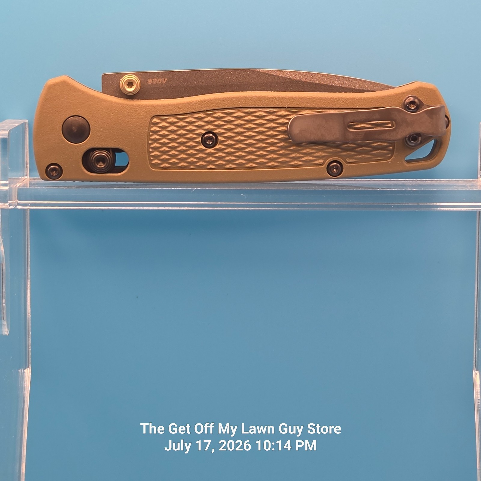 Benchmade 535 GRY-1 Bugout S30V Gray Matte Finish Folding Pocket Knife AXIS Lock