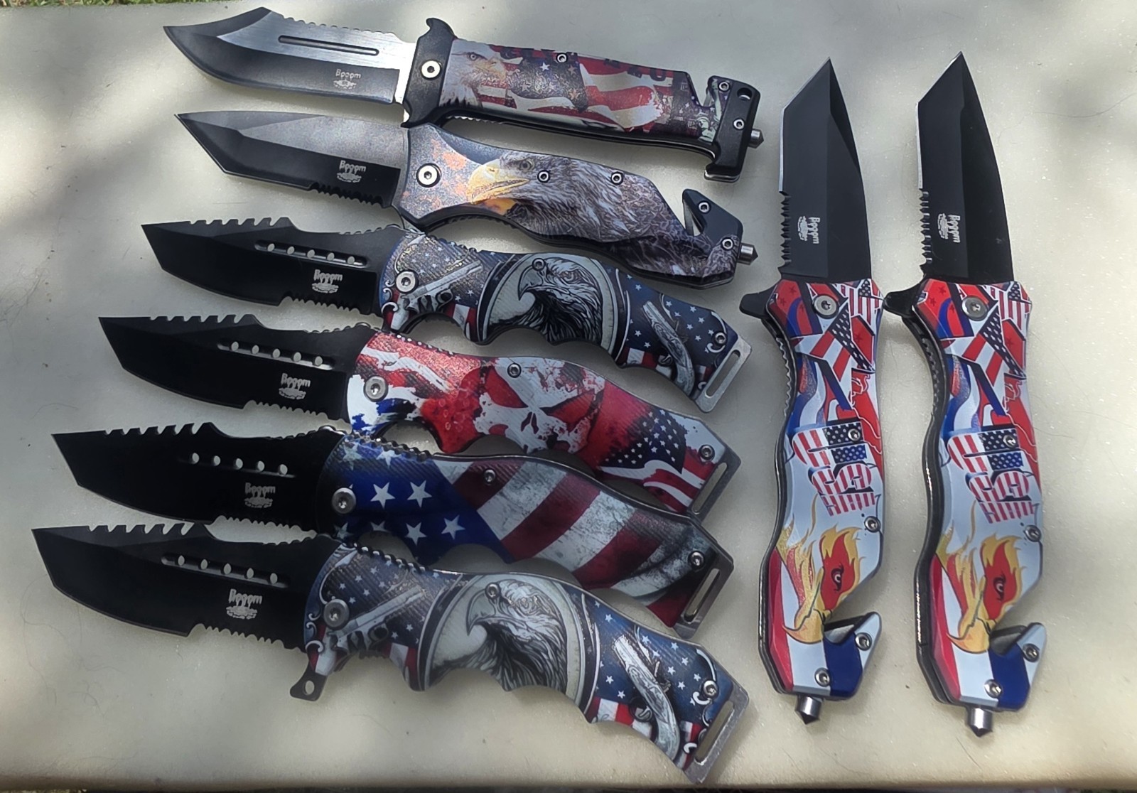 Knife #2 – Boom BRANDED Pocket Knives Make Your Selection Brand New!