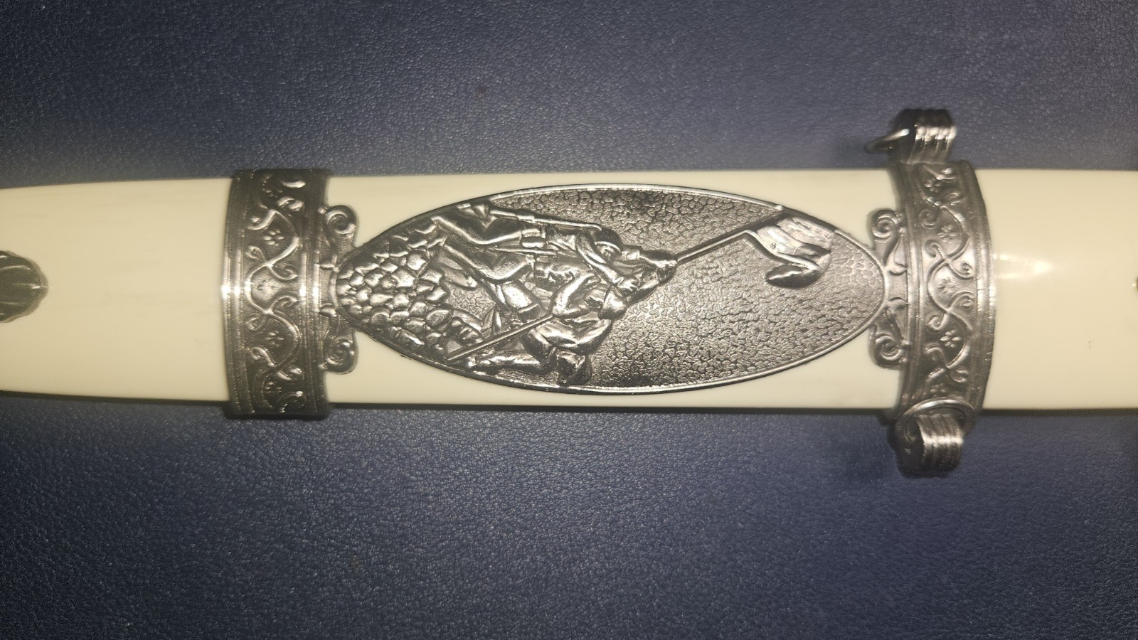 Vietnam Veteran/USMC Decorative Dirk Dagger Double Edge Stainless Steel Blade