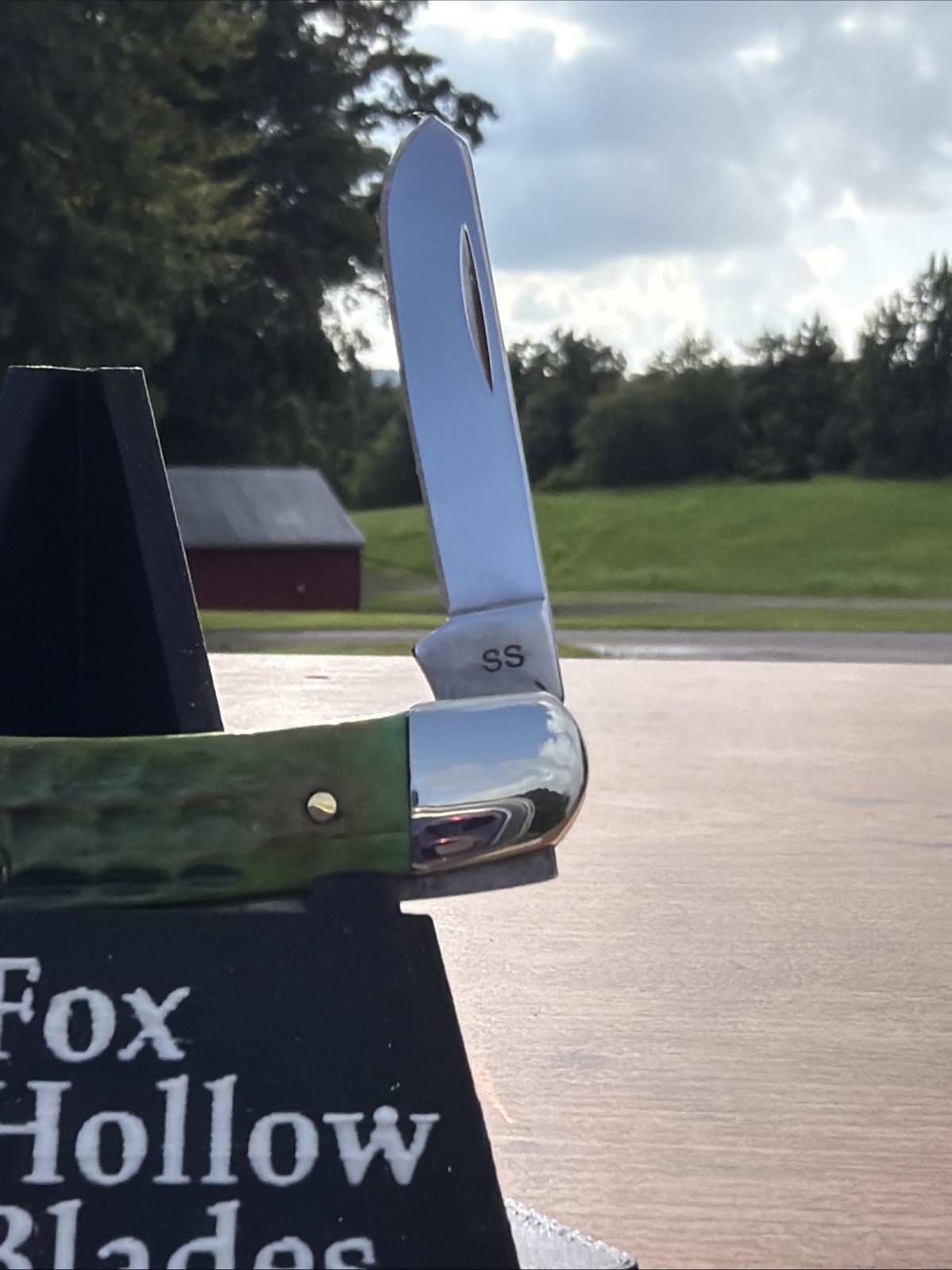 Case XX 2025 Lizardskin Corn Cob Jig Bone 6318 SS Medium Stockman Knife