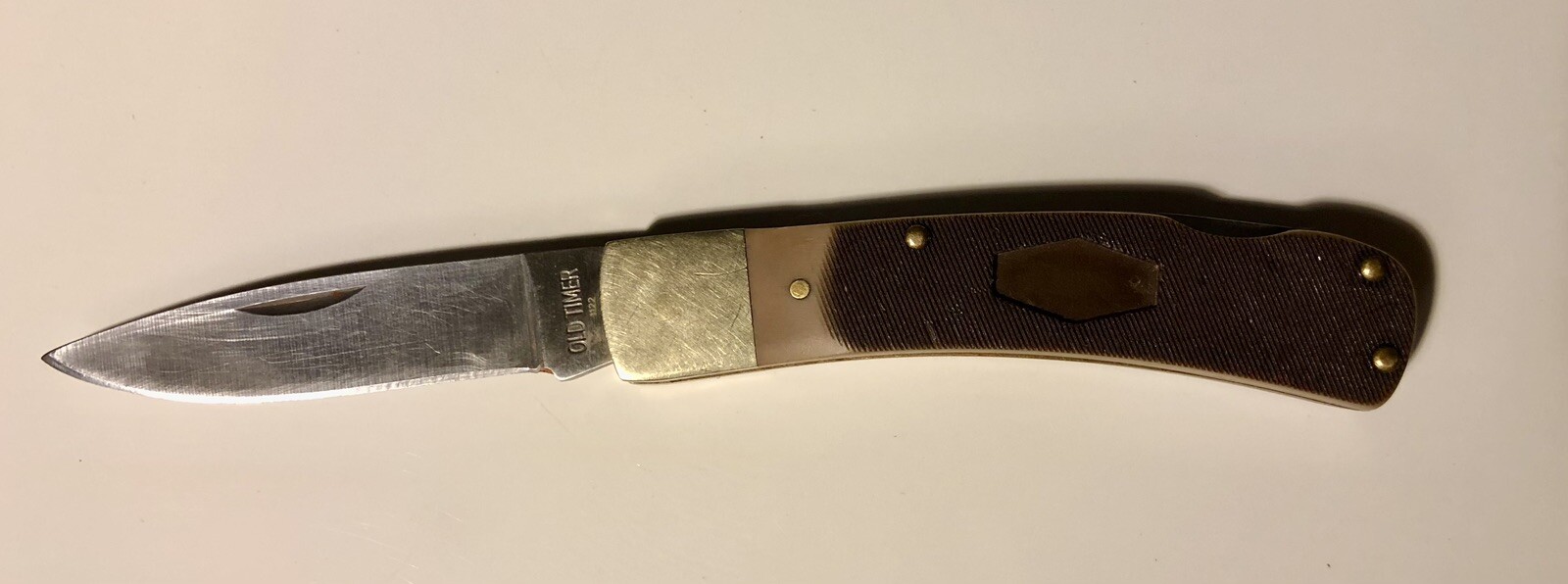 Old Timer 5OT 1122 Bruin 2.75-in Locking Single Blade Folding Pocket Knife