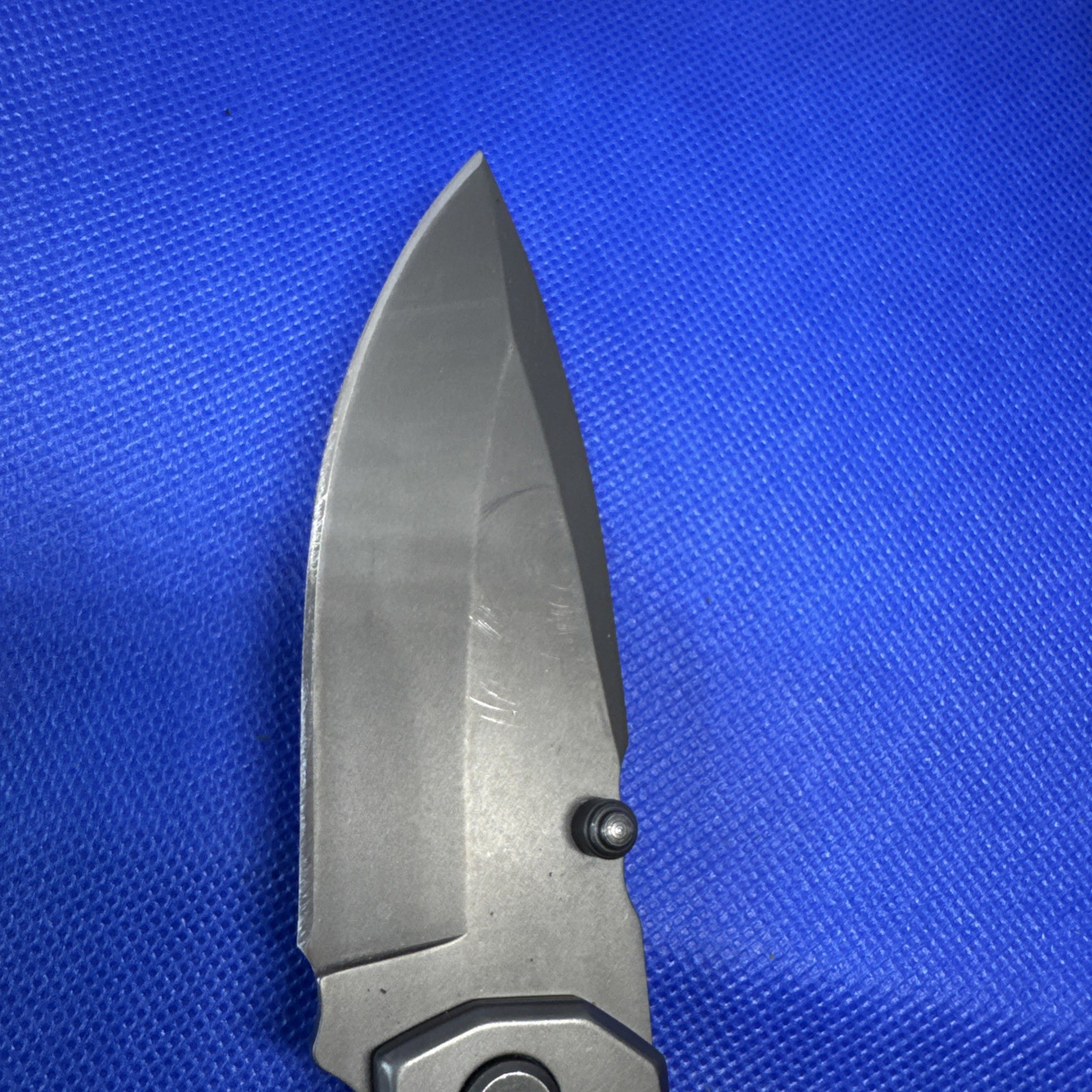 SCHRADE SCH304M GRAY STAINLESS STEEL MANUAL DROP POINT FOLDING POCKET KNIFE