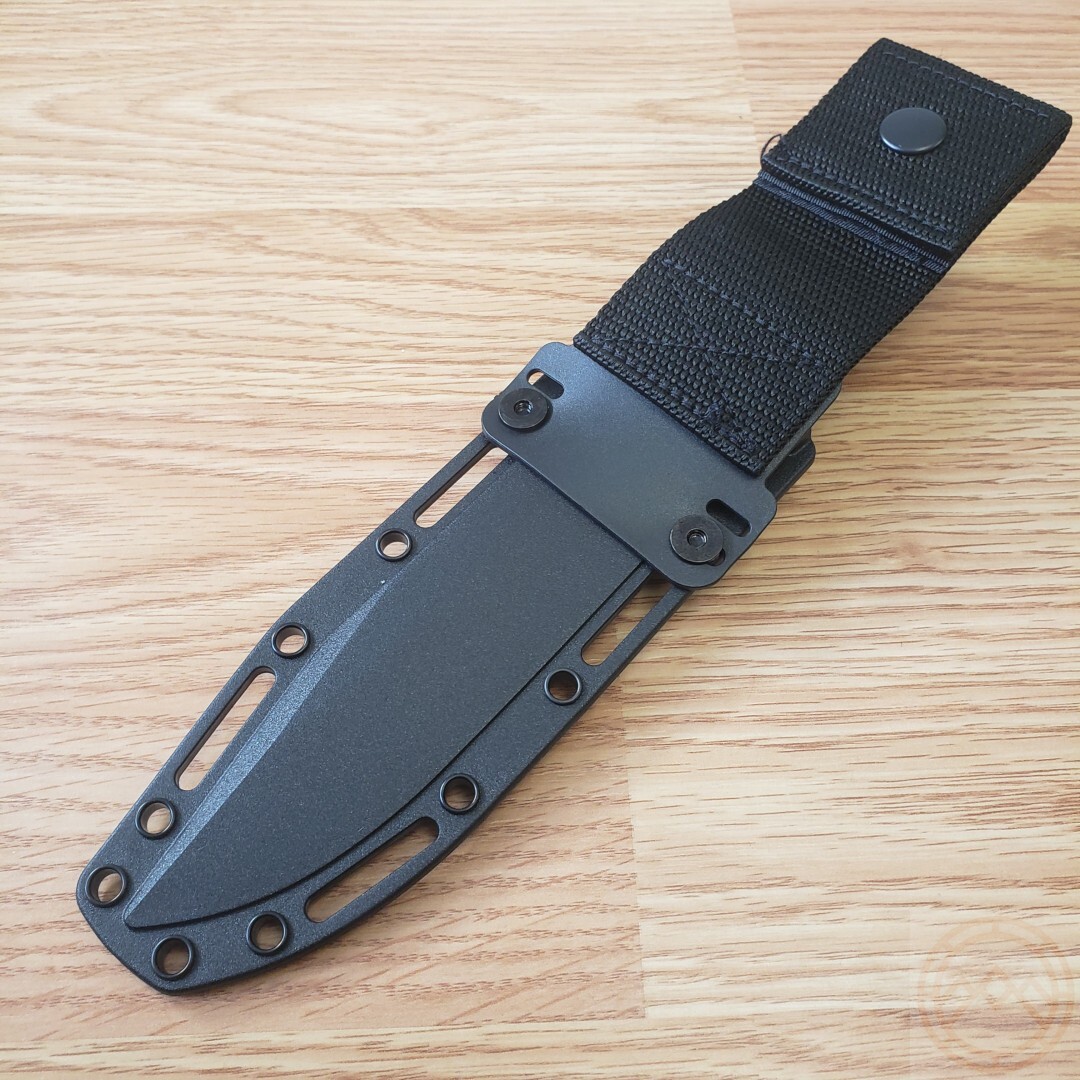 Cold Steel SRK Fixed Knife 6″ SK-5 Carbon Steel Blade Dark Earth Kray-Ex Handle