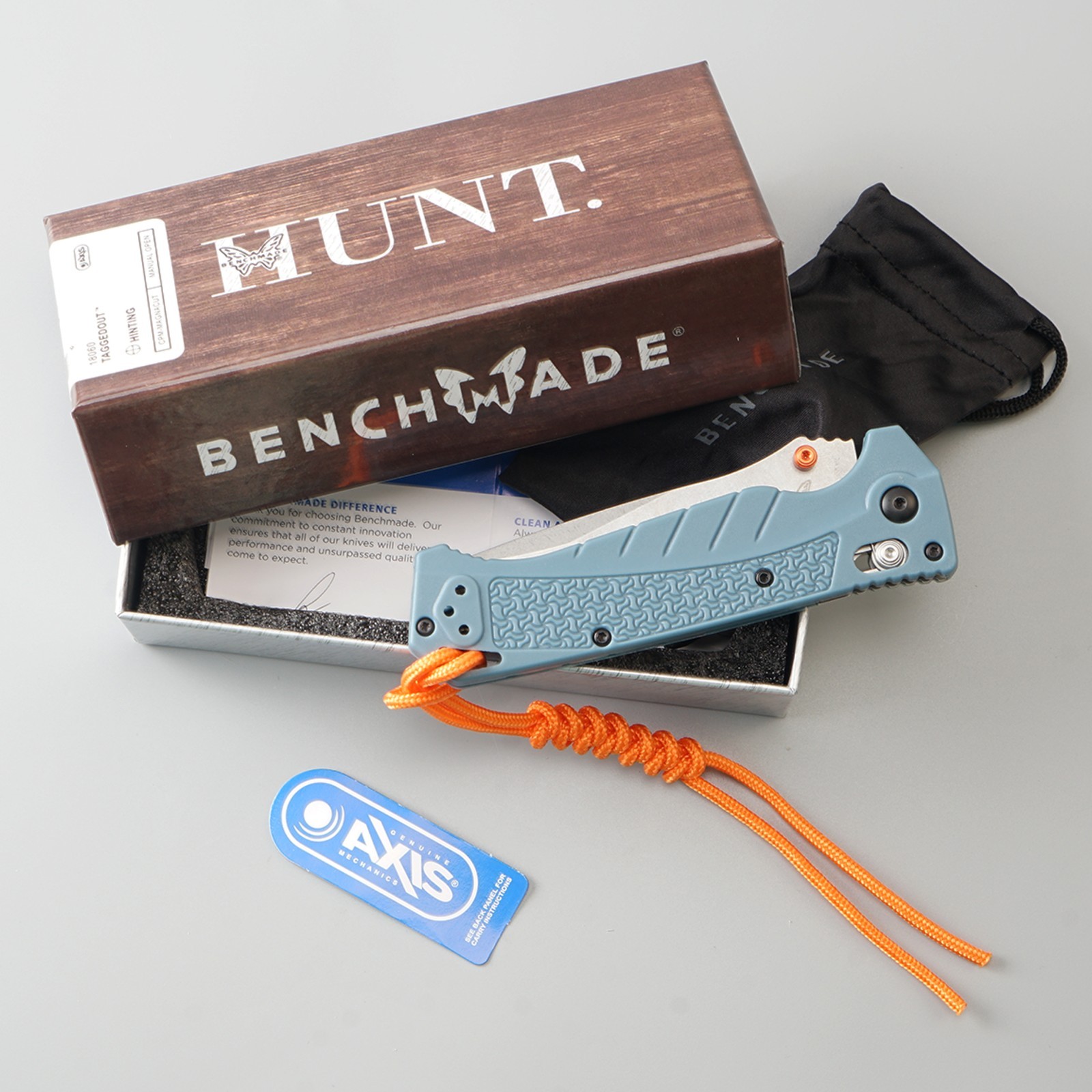 Benchmade 18060 Adira MagnaCut Folding Knife Nylon Fiber Handle Outdoor EDC