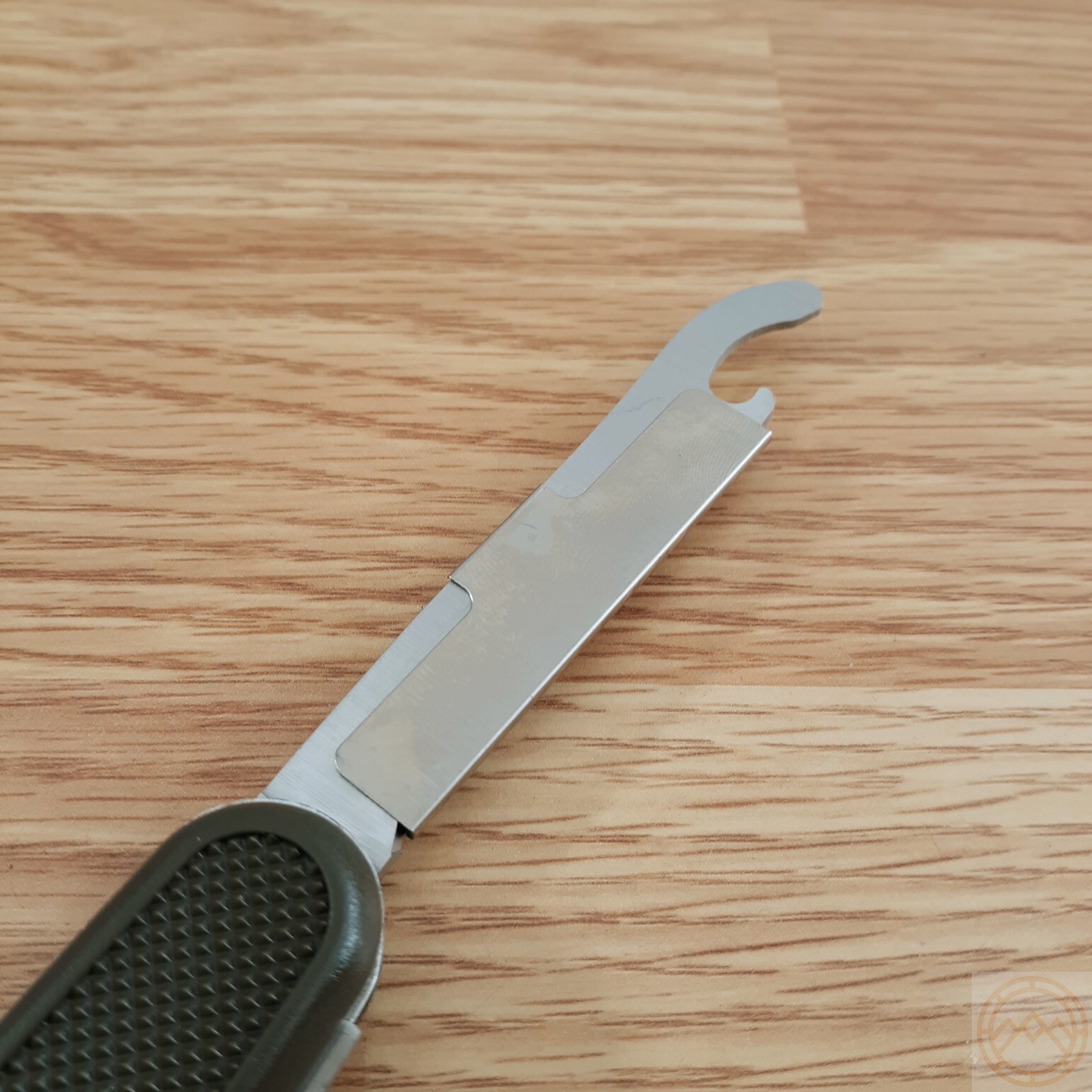 Bundeswehr Military Folding Knife Stainless Blades OD Green Handles Multi Tool
