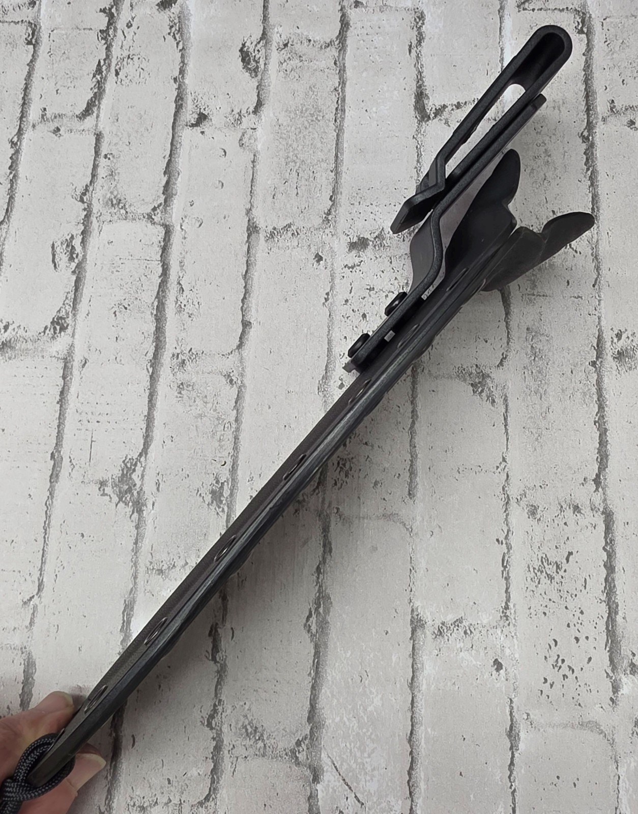 KYDEX SHEATH for KA-BAR 1217 USMC FIGHTING KNIFE, DROP CLIP, HAND MADE, KAKY487