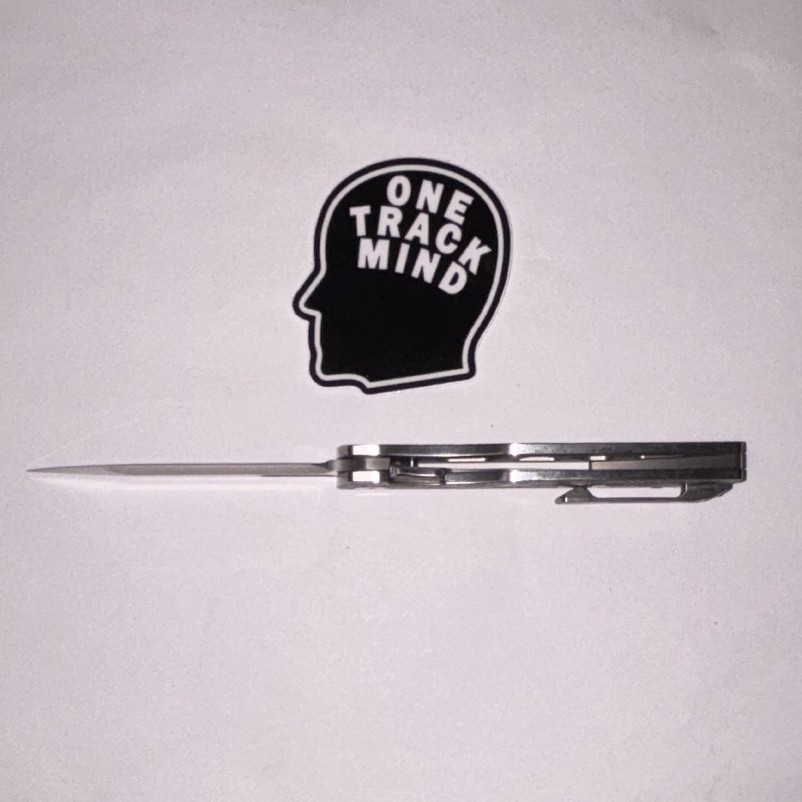 One Track Mind Zorn JT Titanium Handle S90V Tanto Inset Liner Lock Manual 2025