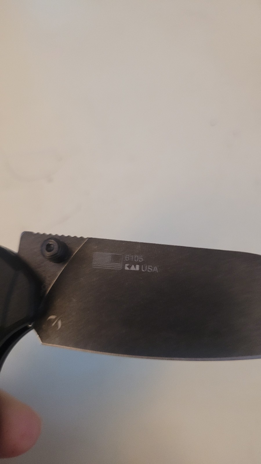 Kershaw 6105 MagnaCut Black Handle and Blade