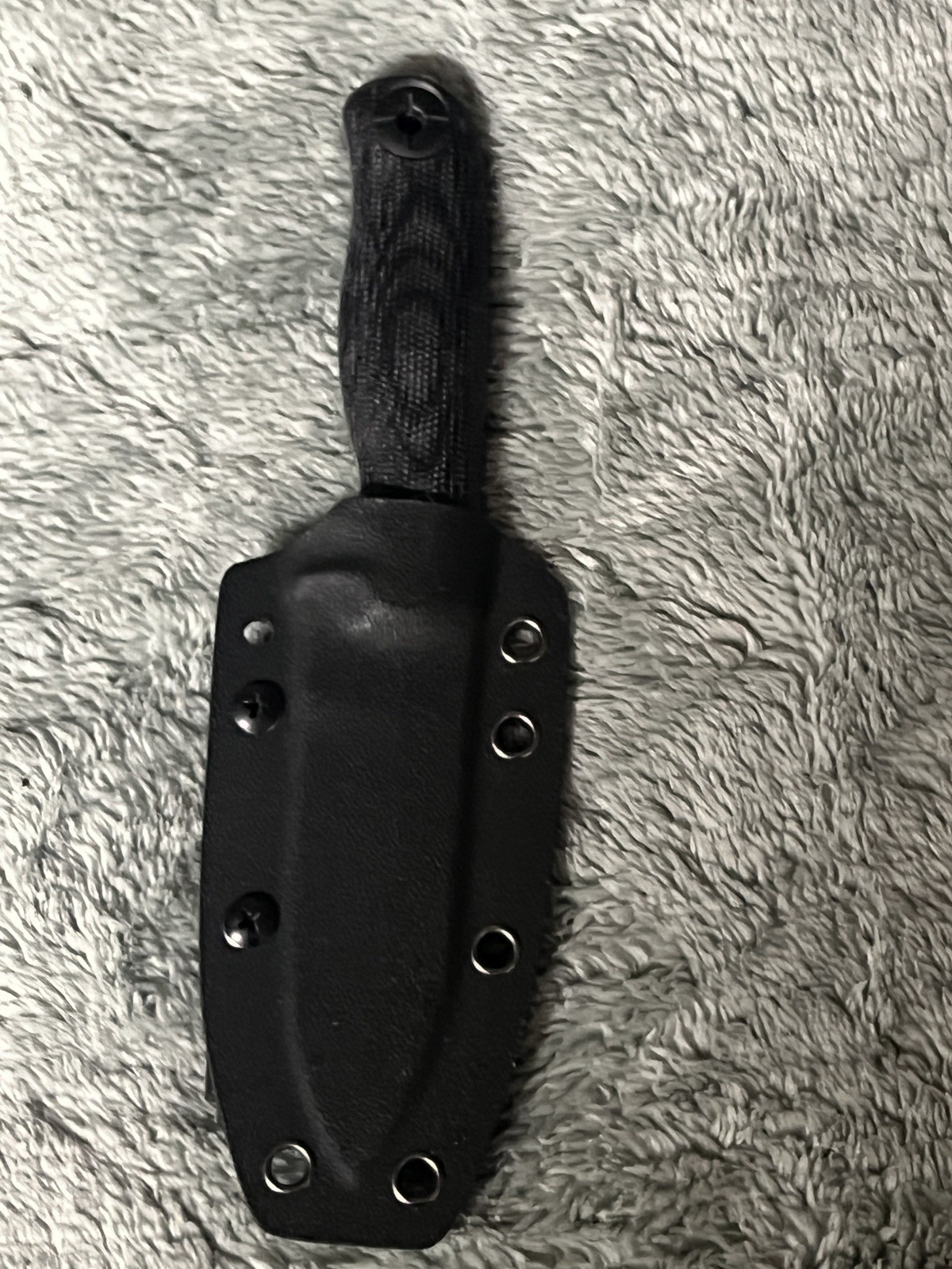 Kizer Drop Bear Fix 3 Fixed Knife 14C28N Blade Micarta Handle