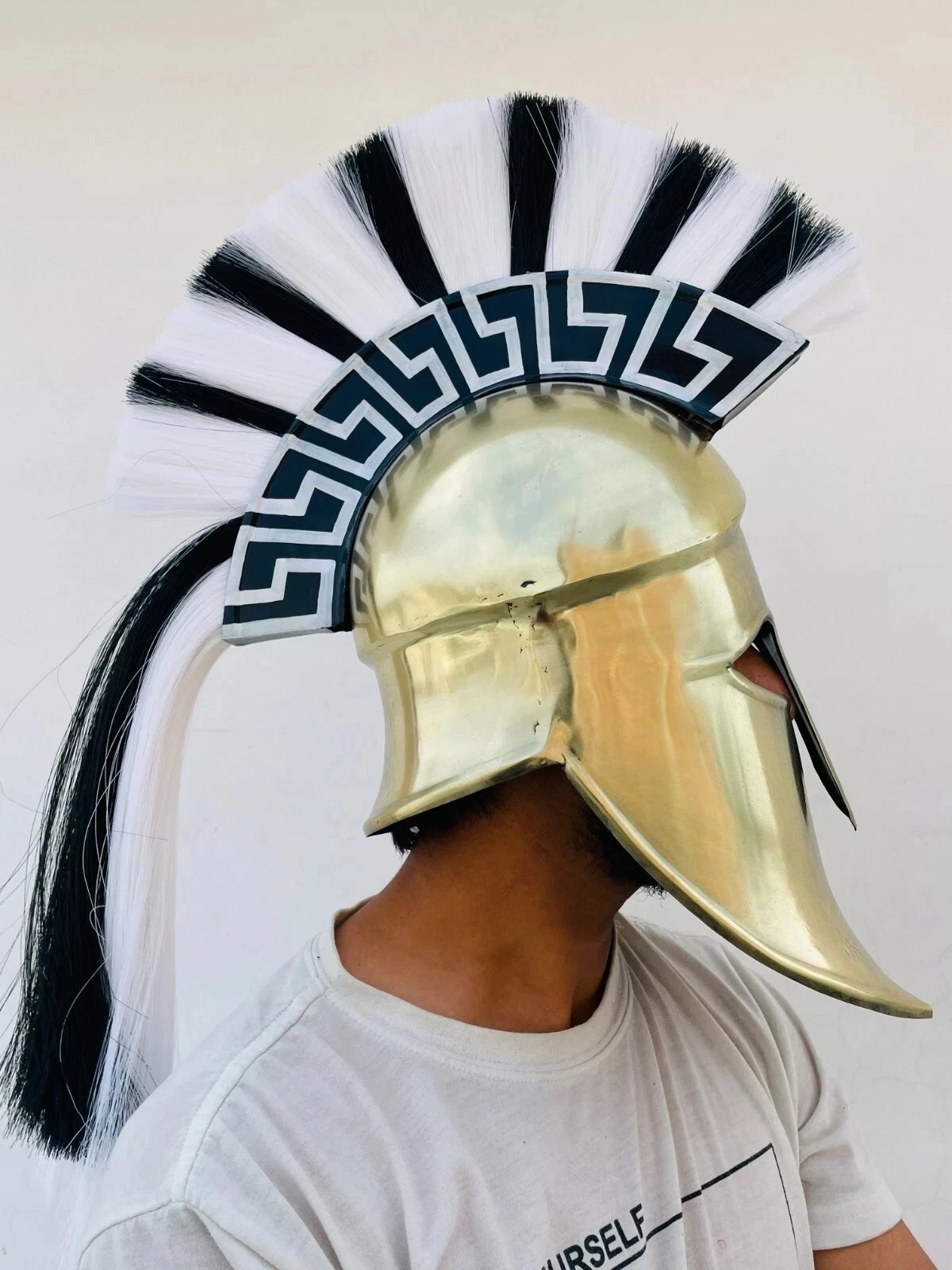 Medieval Wearable Roman Greek Corinthian Authentic For Trojan War Helmet Armor